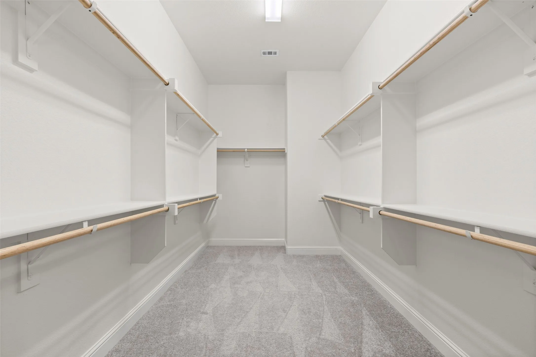 One of two huge primary closets