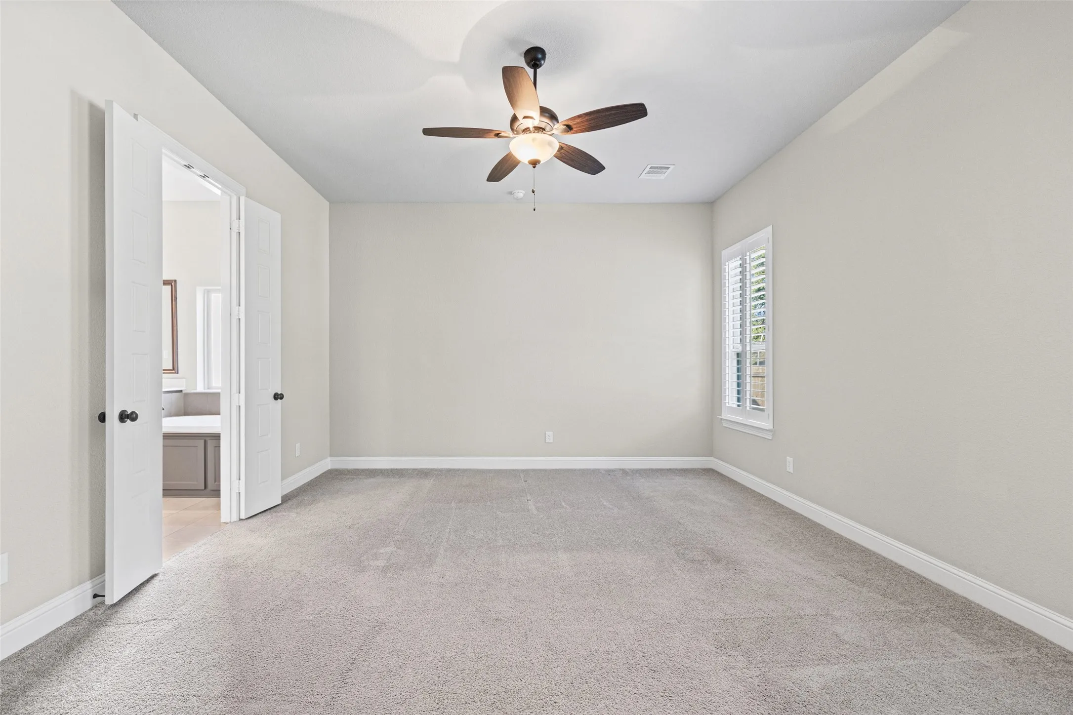 Large primary suite