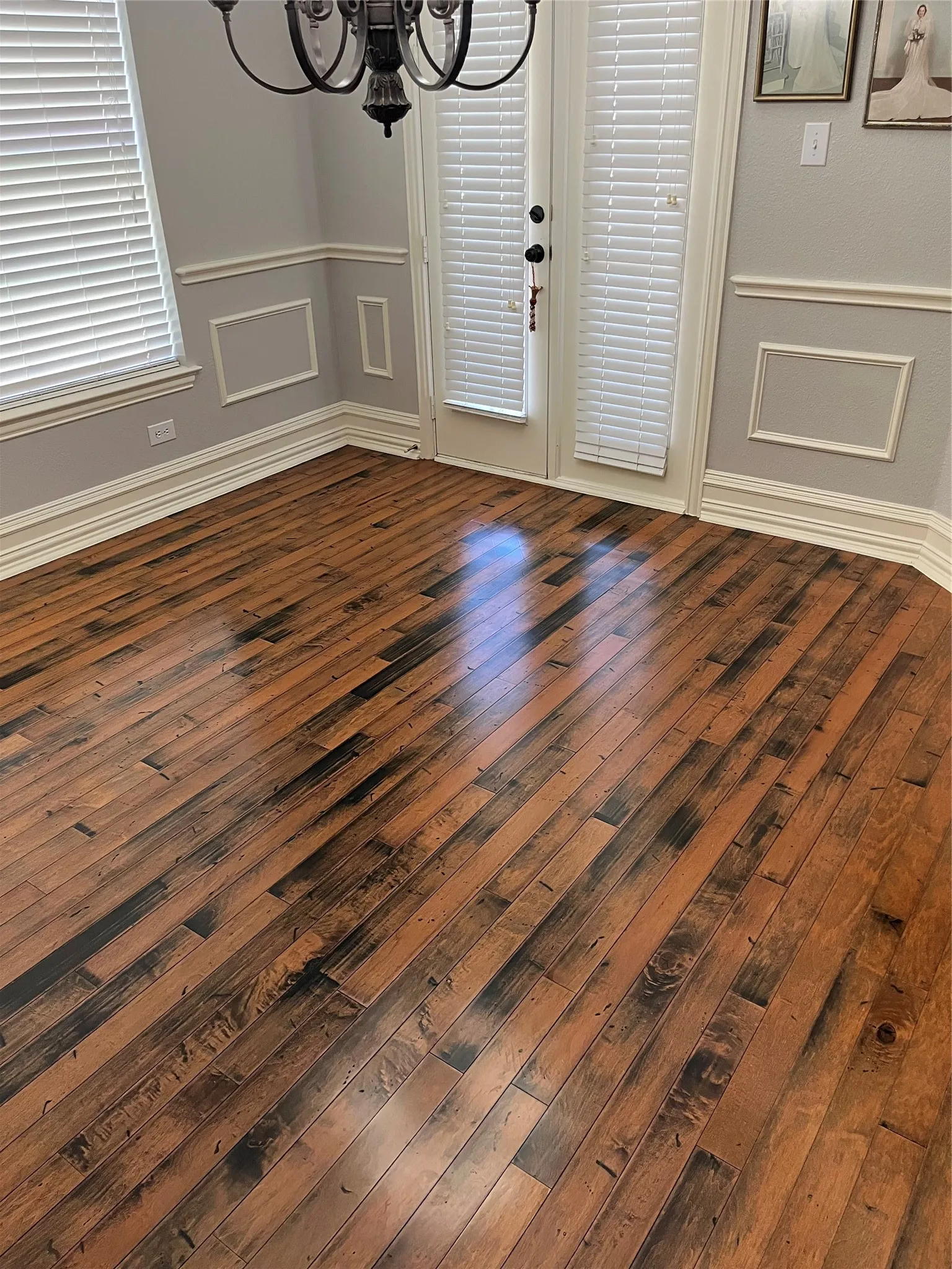 Looking for a 2nd Study with  a patio? Put a door on it and convert the formal Dining Room!