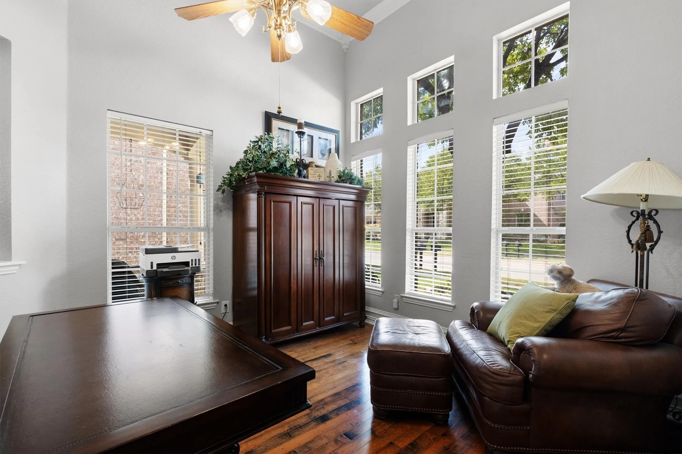 High Ceilings, great light, triple crown.