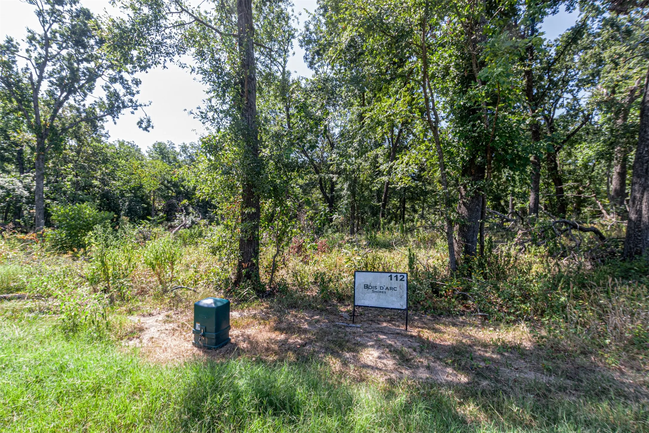 Front of Lot 112