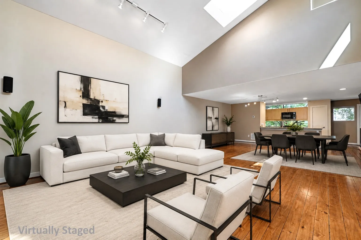 Living Area (virtual staging)