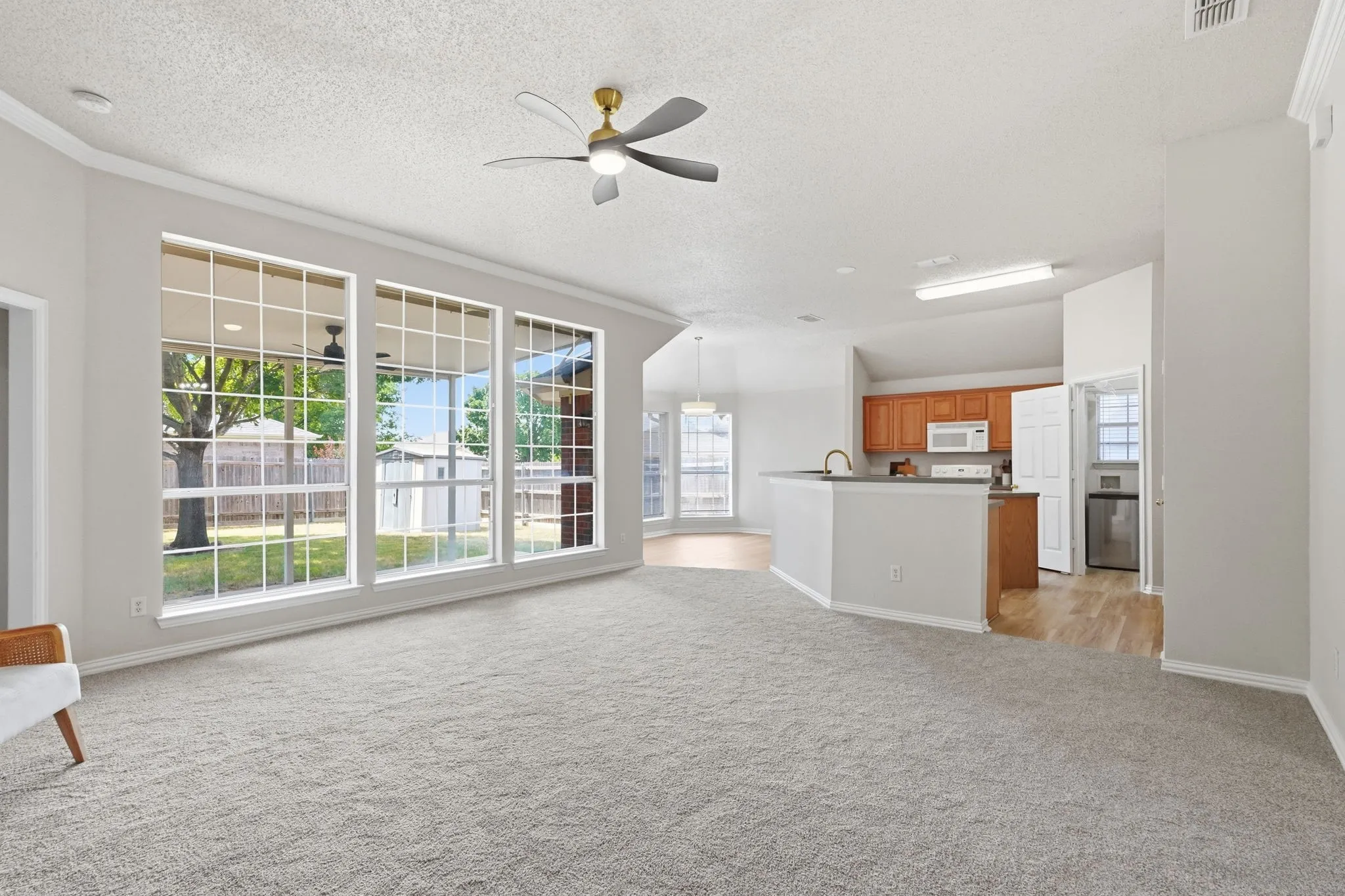 Open-concept living