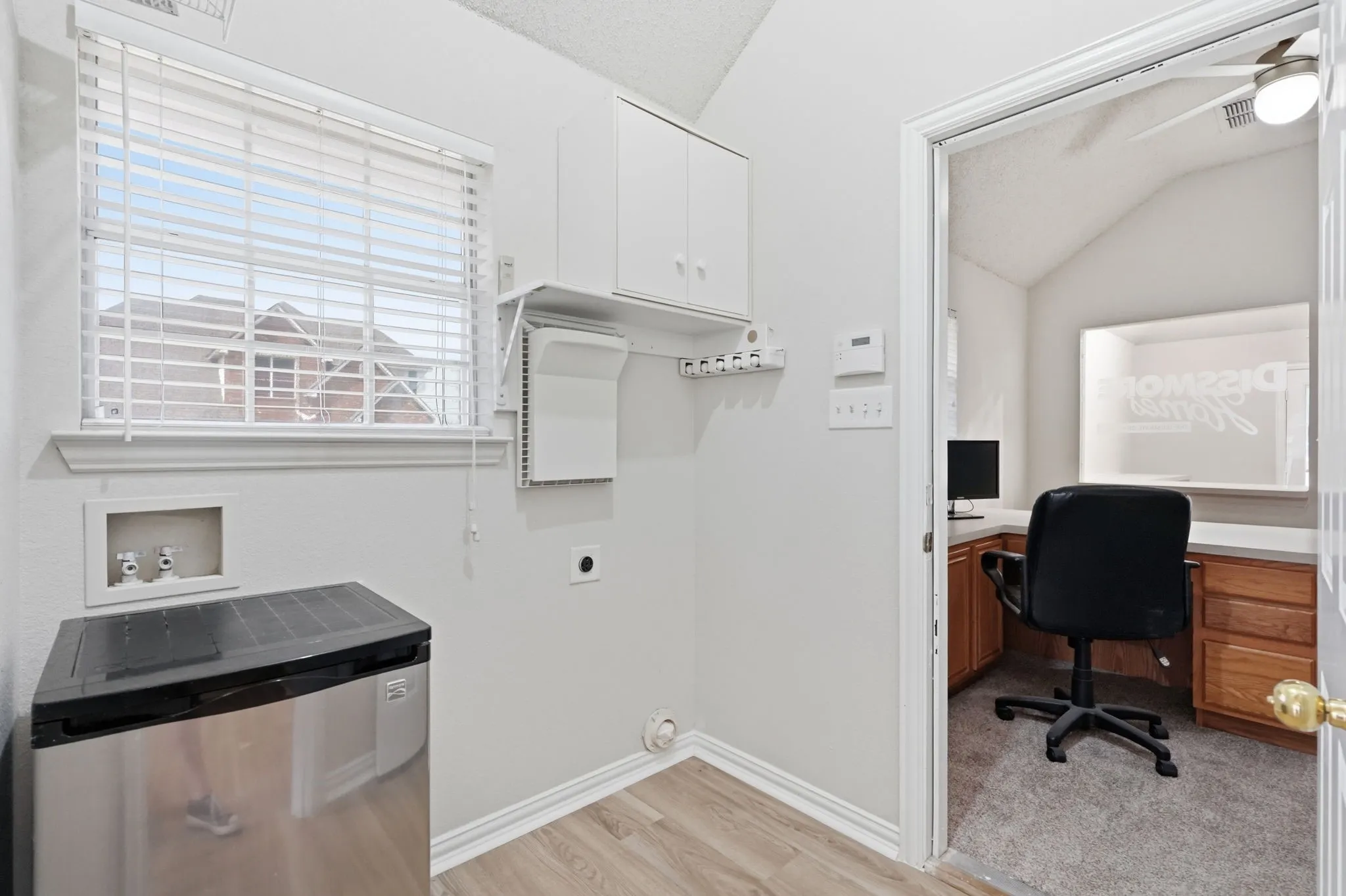 Full-sized utility room