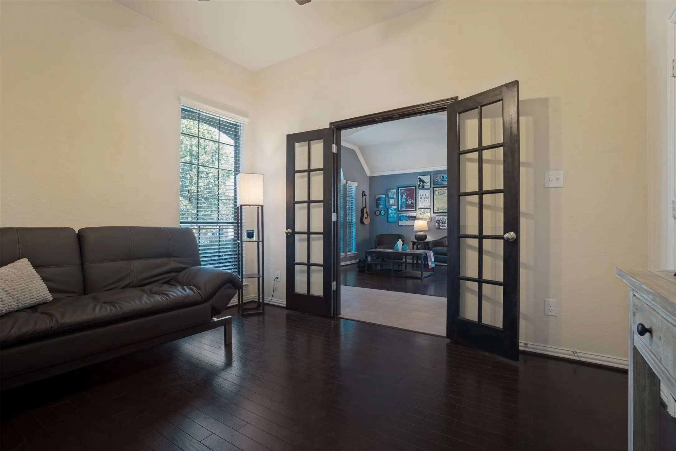 This 4th bedroom is a great study, if you prefer, and it does have a closet