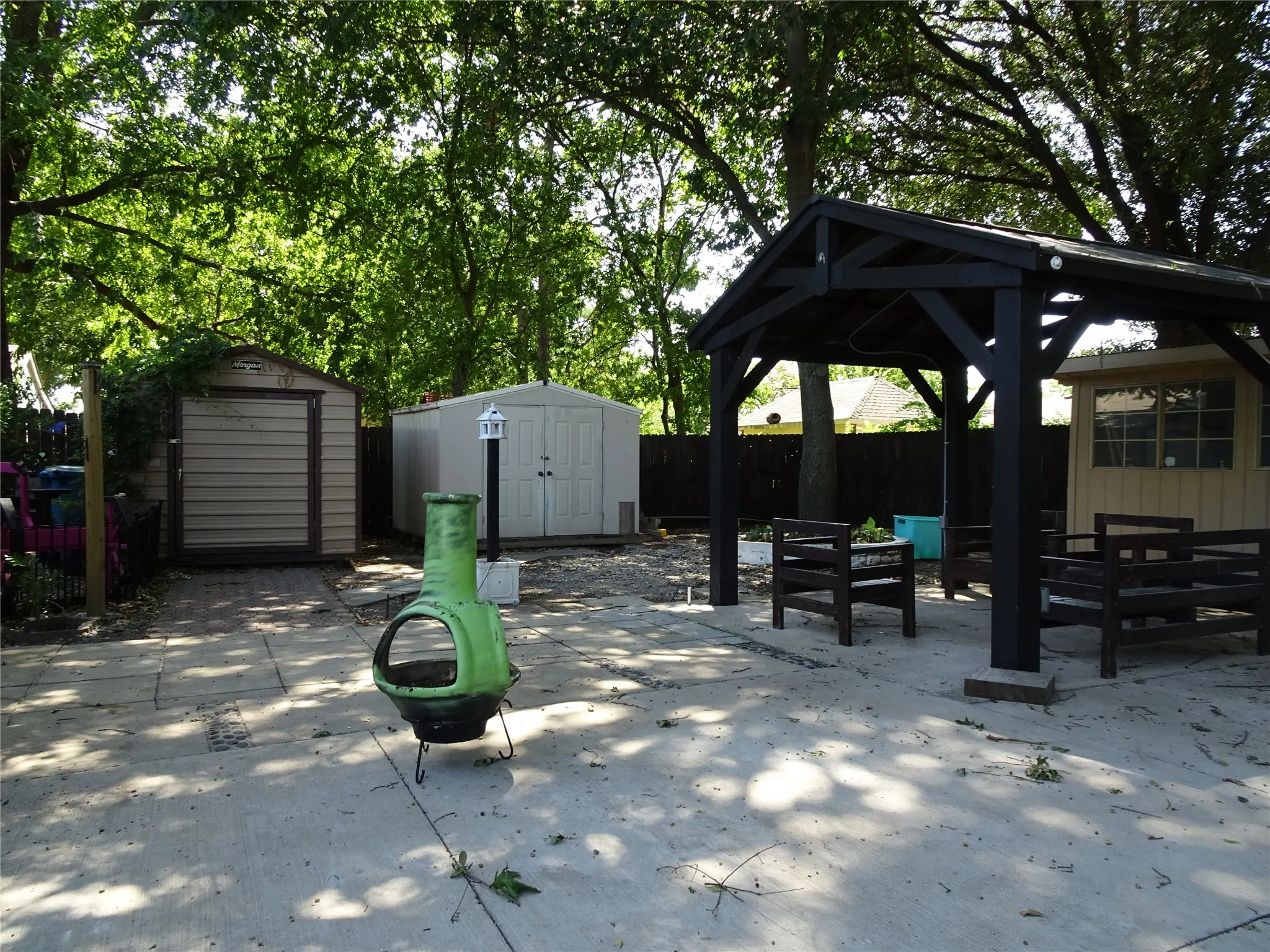 Back patio