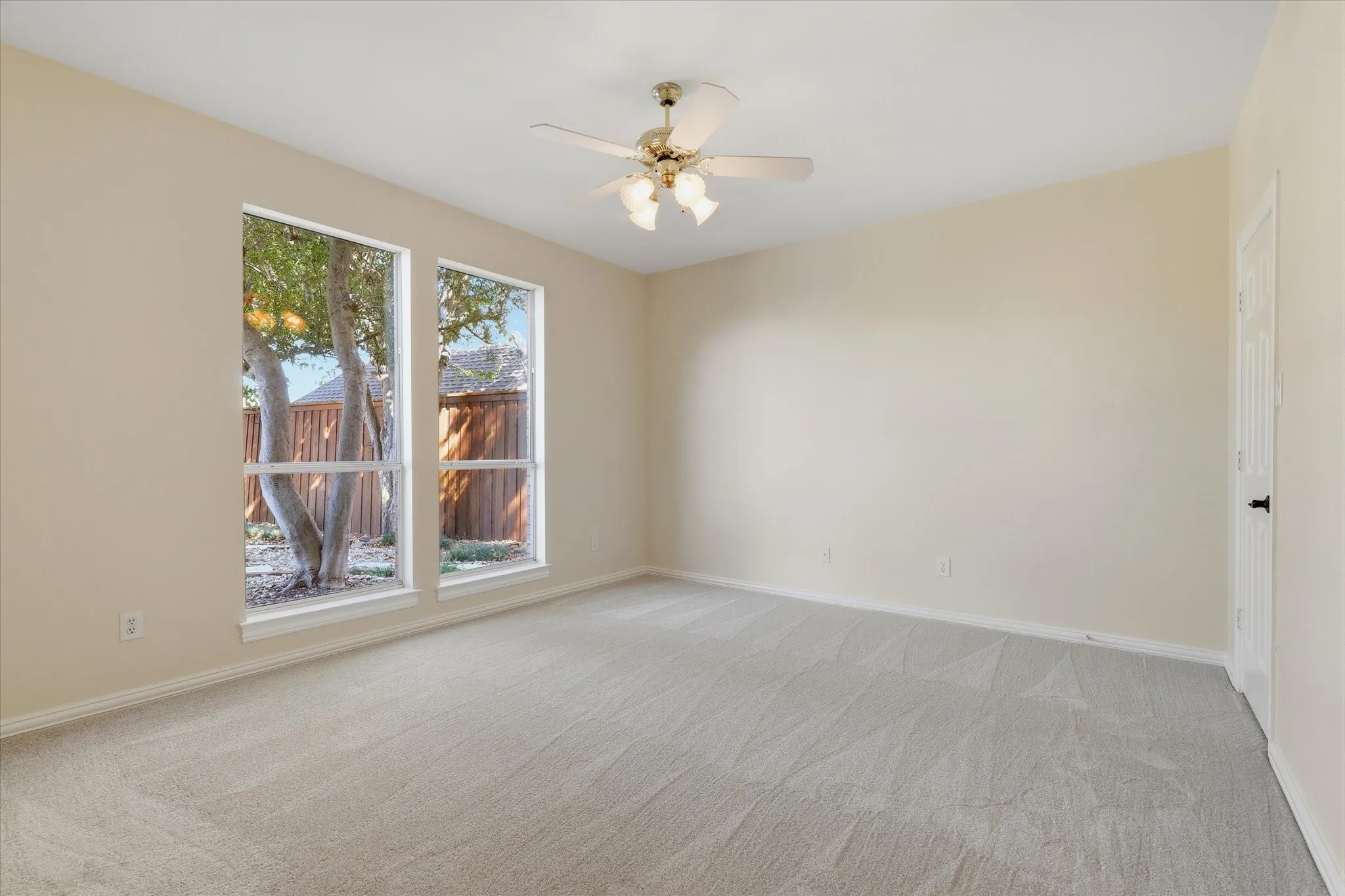 First Floor bedroom with full bathroom.