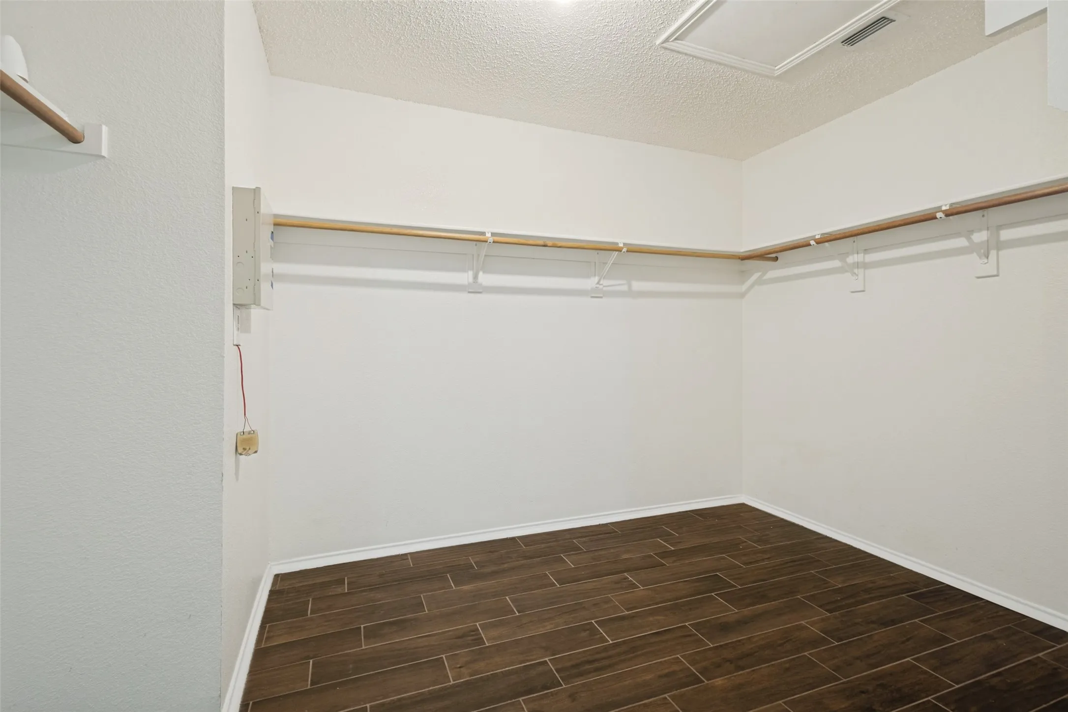 HUGE primary closet!