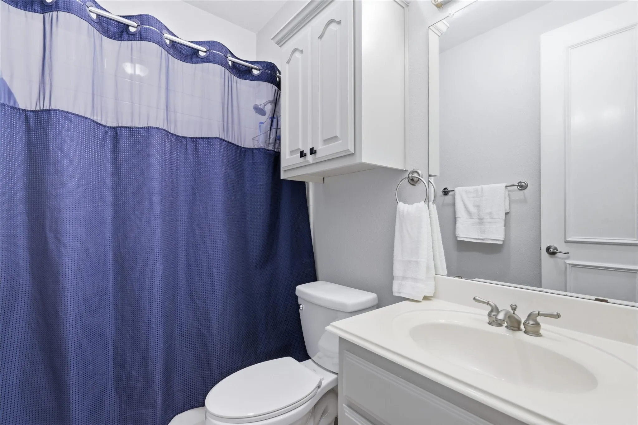 Full bath right in the hall outside Bedroom #2 also serves as a Pool Bath