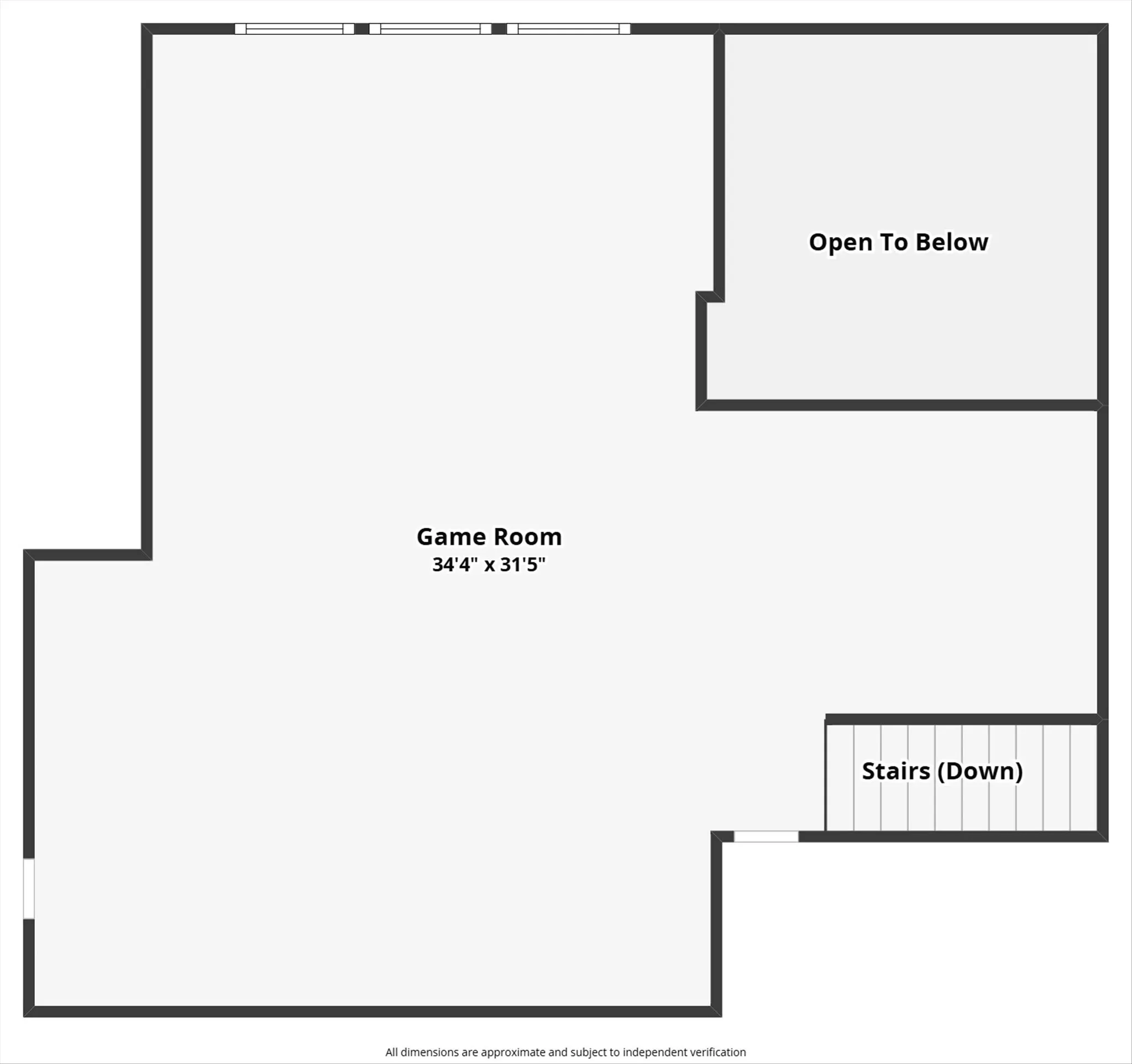Second Floor floor plan