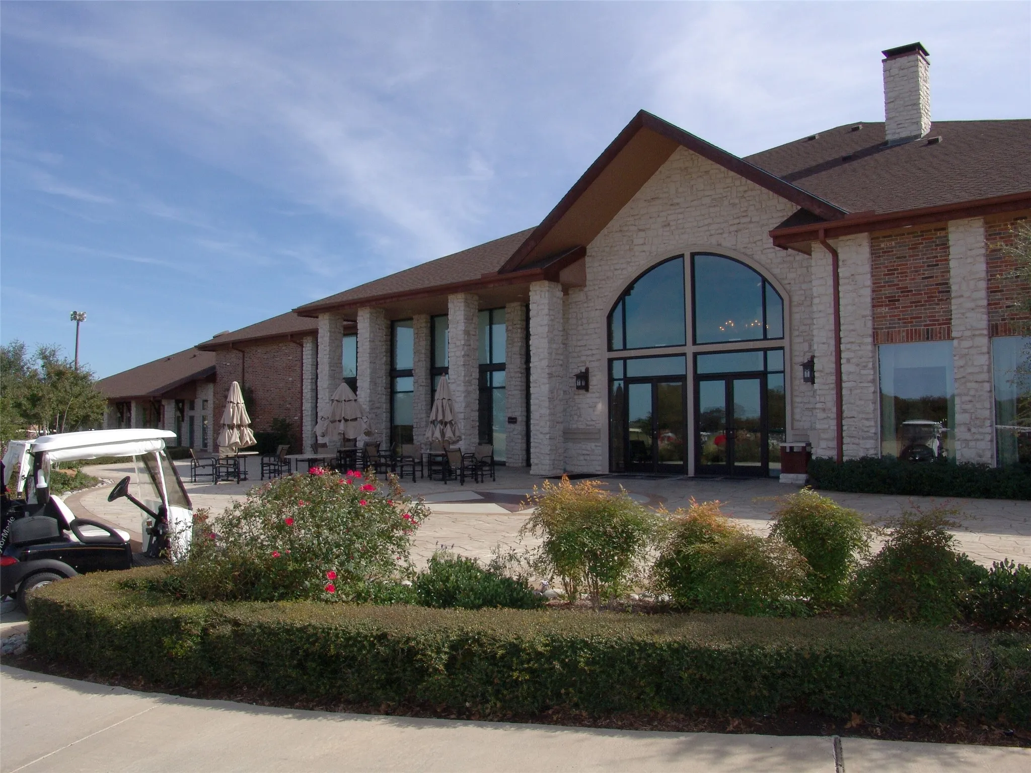 Clubhouse - rear view
2 Restaurants inside, inside pool - game rooms, pro shop