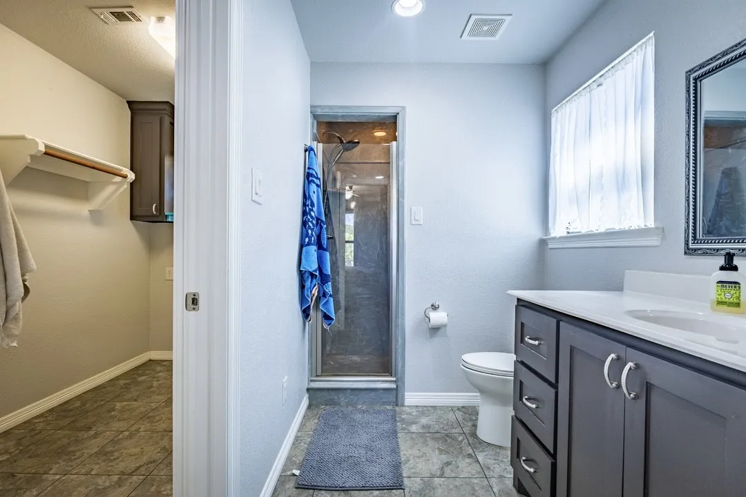 Laundry room on the Left