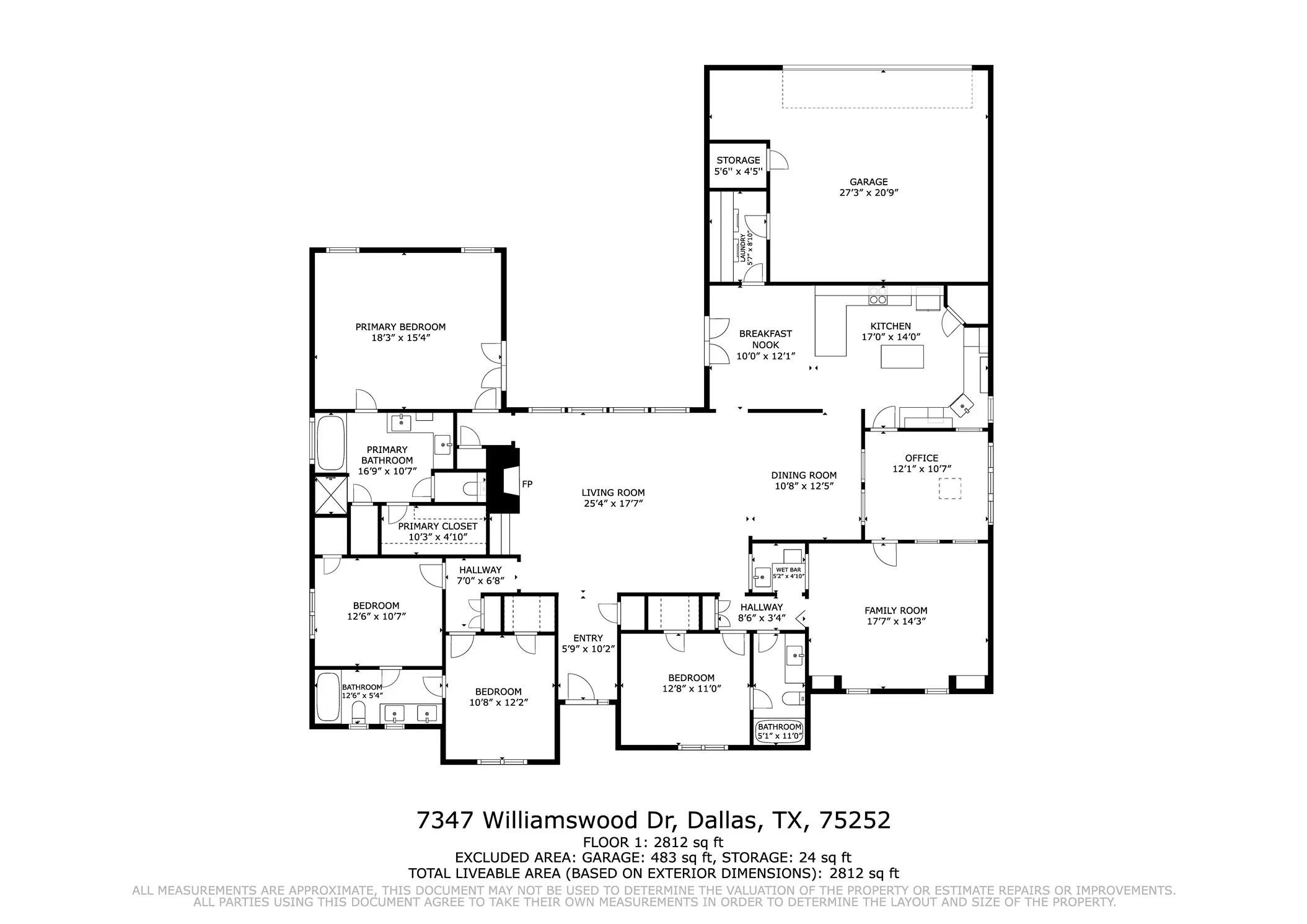 Single Family Residence For Sale in Collin County , 7347 Williamswood Drive, Dallas, Texas 75252, 4 Bedroom, 3 Bathroom, 2 Garage spaces, 2,636 Sqft, built in 1984, mls#21352560, Real Estate Agent in Dallas, Homes For Sale in Collin county, Homes For Sale in Dallas, Realtor in Dallas Texas, Real Estate Brokerage Independent Realty Texas, Luminita Cordes Realtor