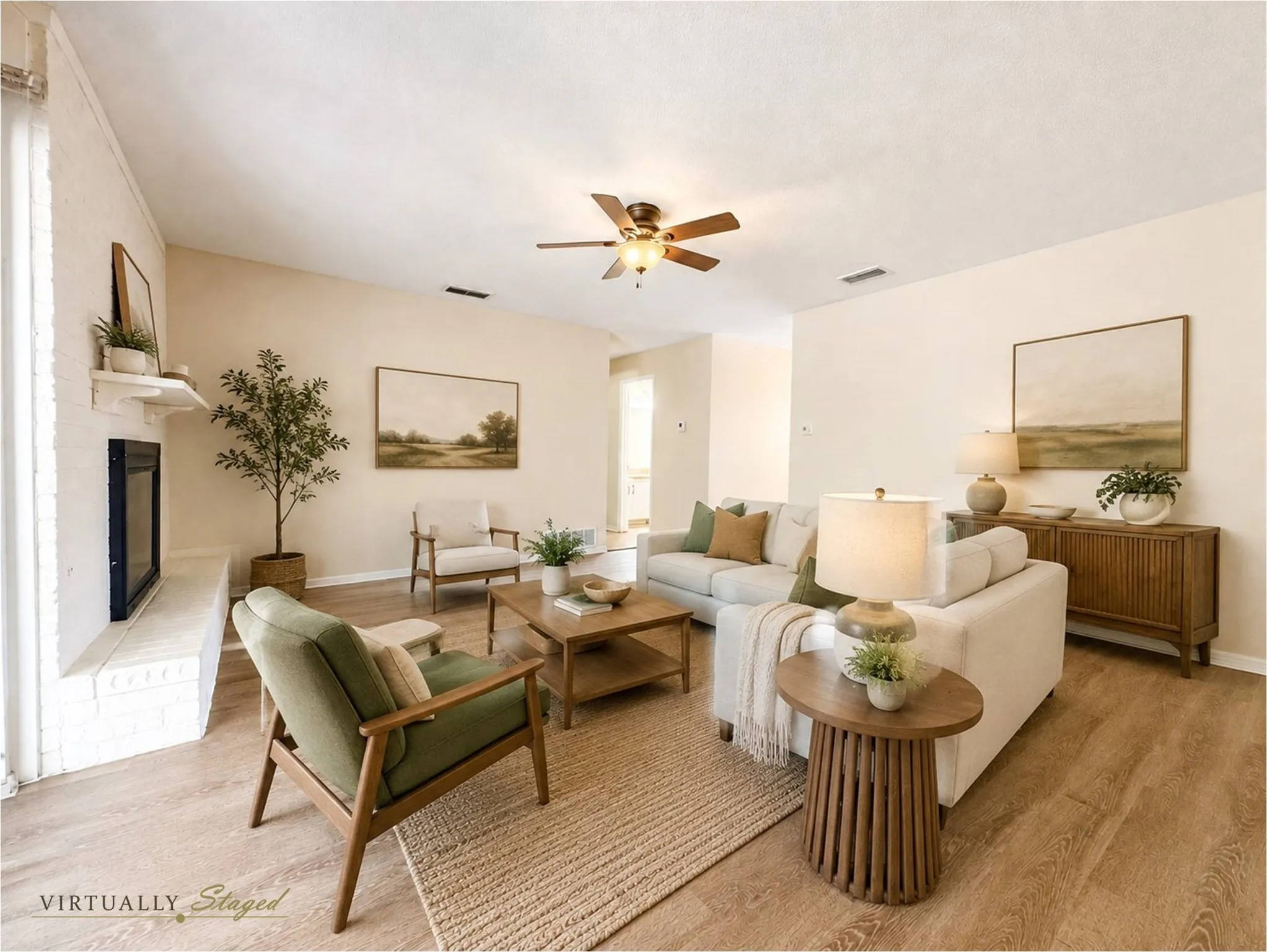 *VIRTUALLY STAGED* Living Area