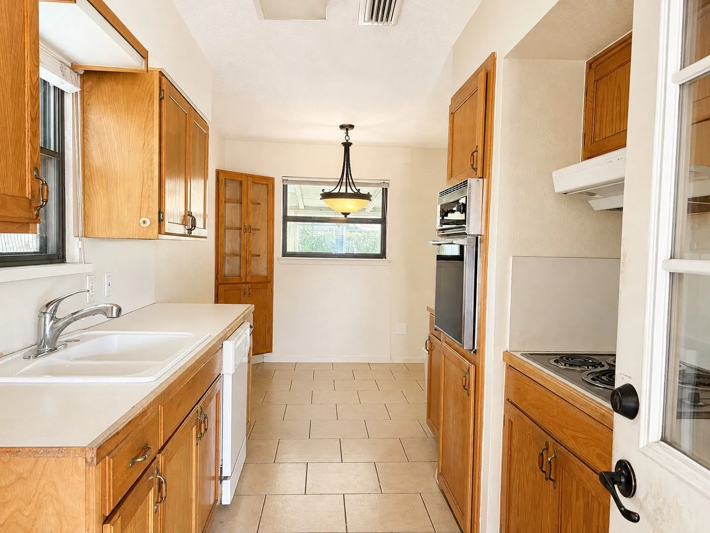 Galley Kitchen With Room For A Dining Table