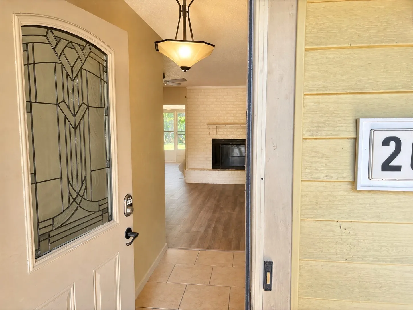 Just Off The Main Entrance Is The Living Area