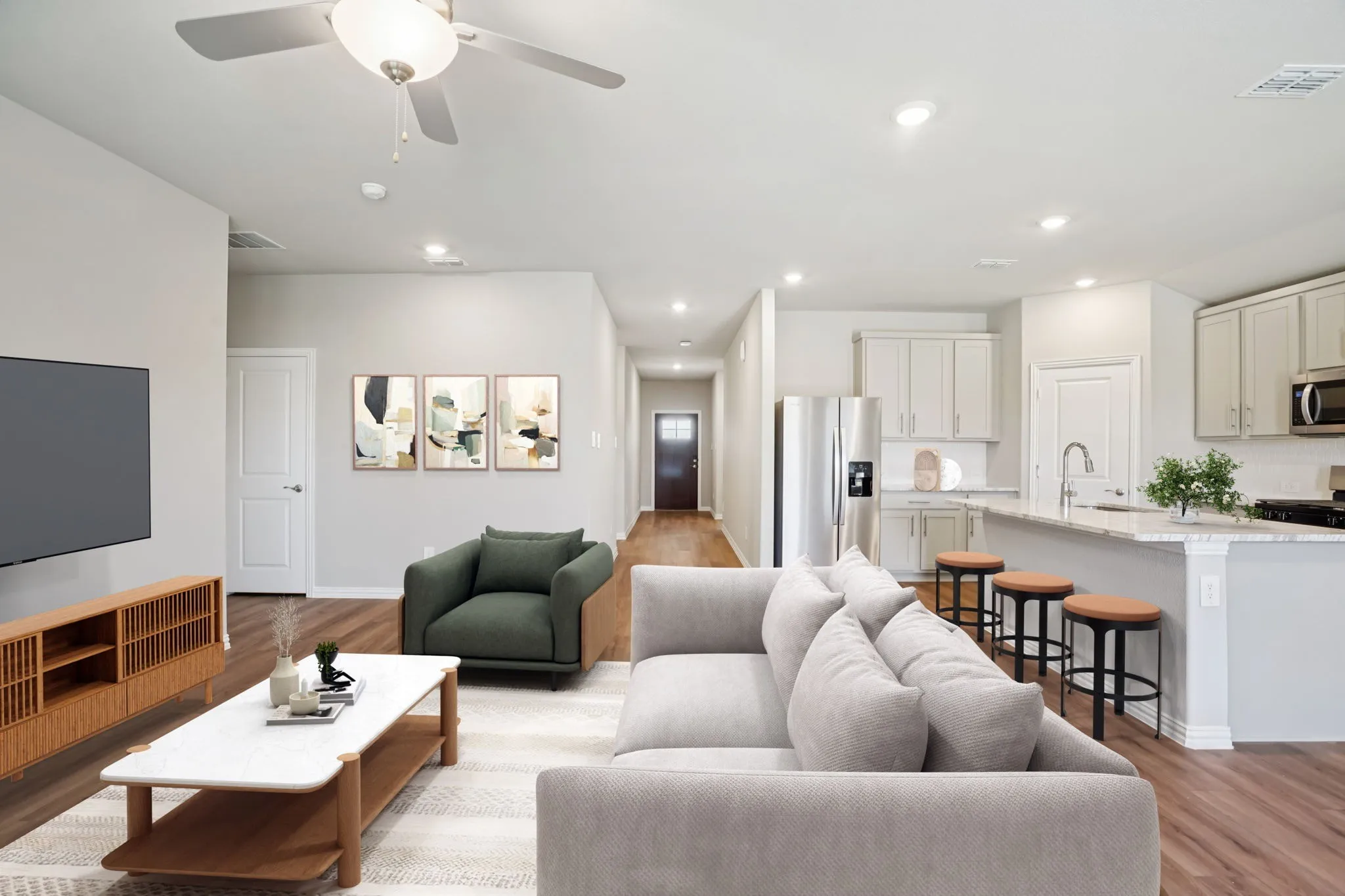 Photo is not of the actual home, but is an inspirational photo of builder’s model home and may depict options, furnishings, and/or decorator features that are not included.