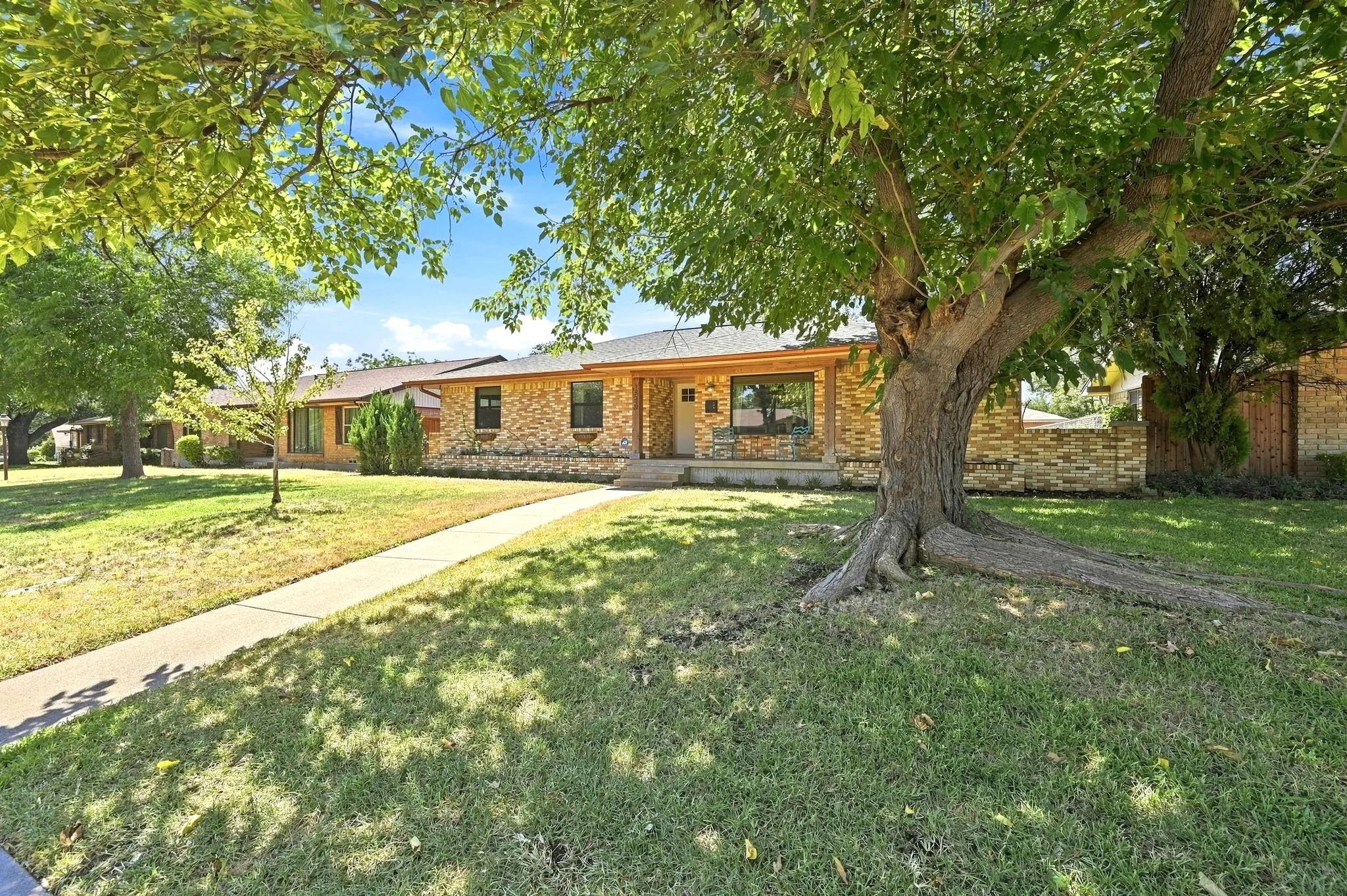 Love the big picture window and front porch.