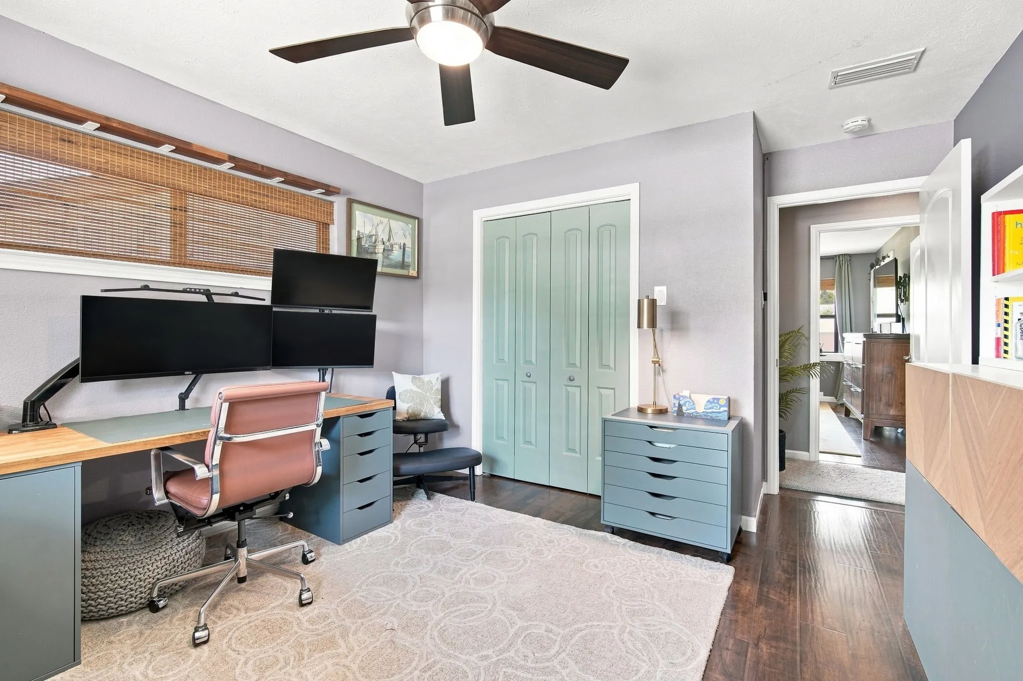 Alternate view of the secondary bedroom. beroom