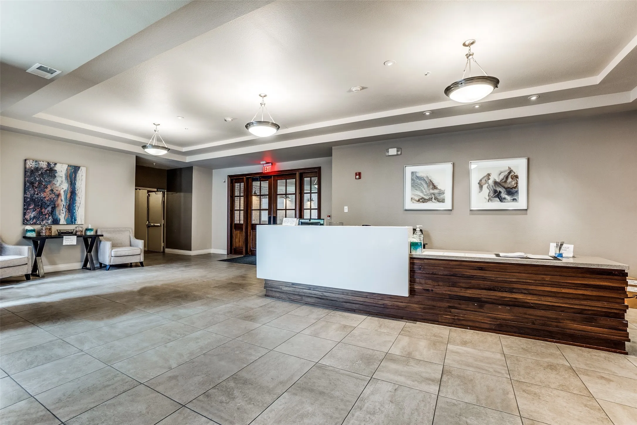 Front Reception Desk