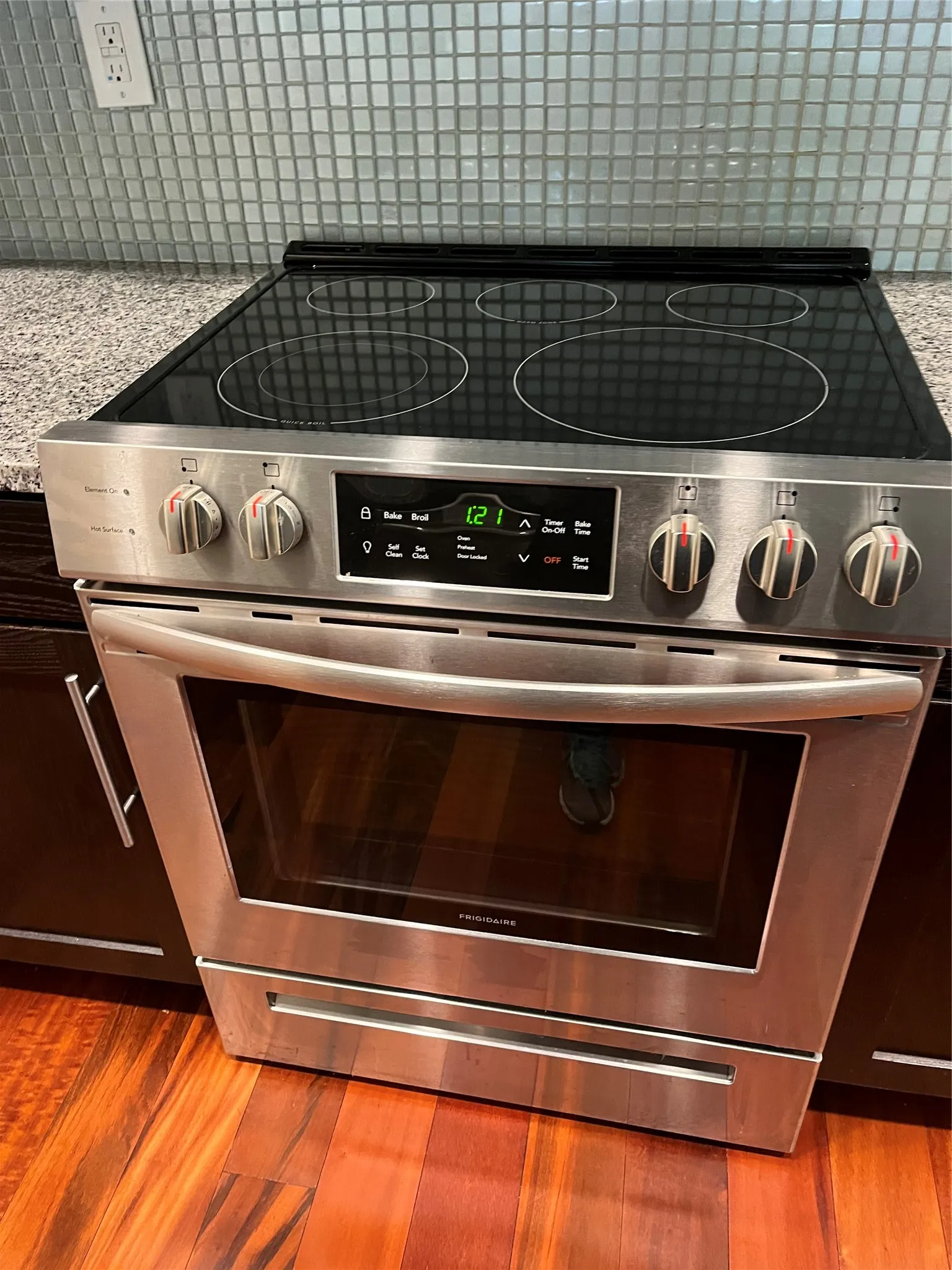 Replaced stove