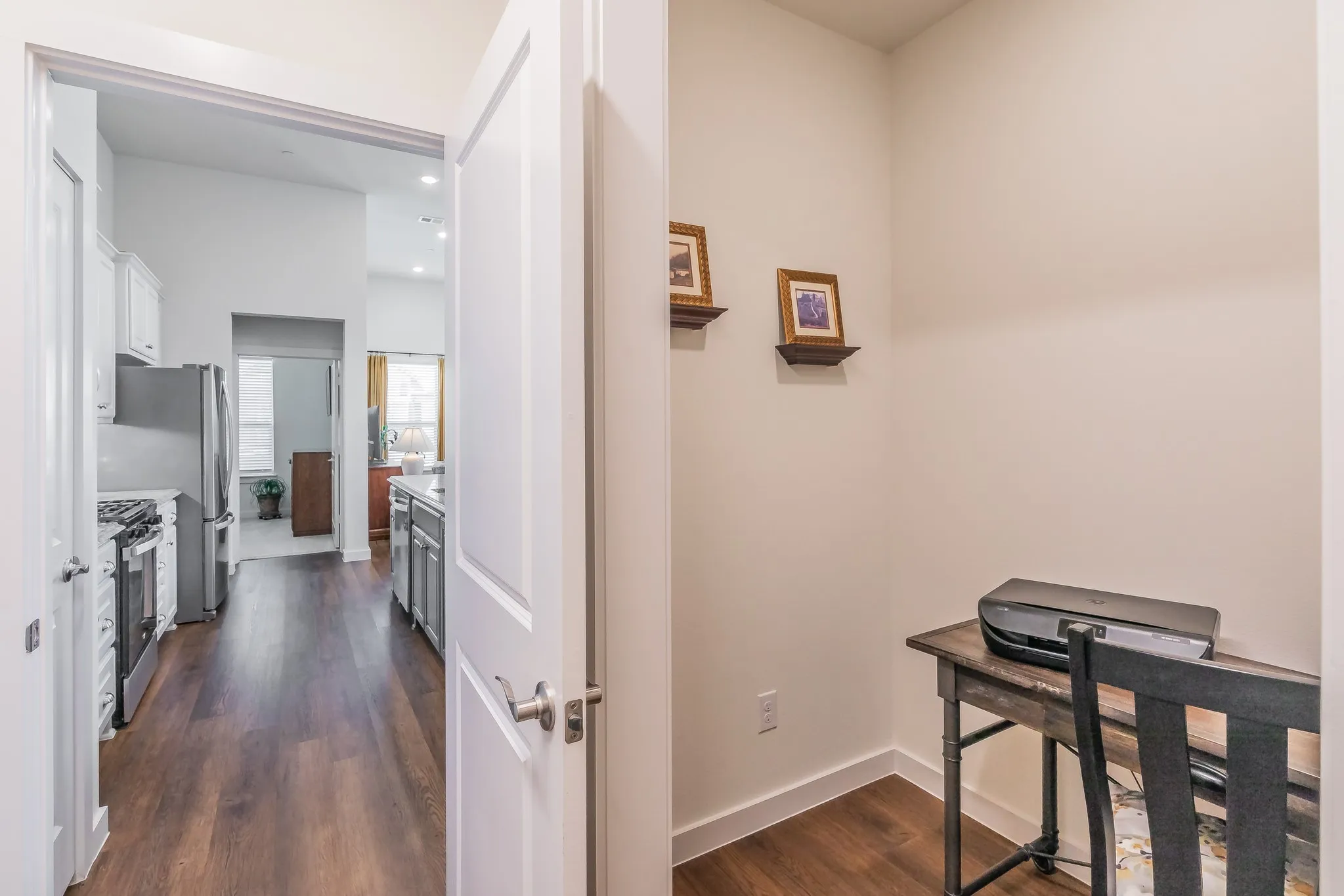 Flex space off of laundry room