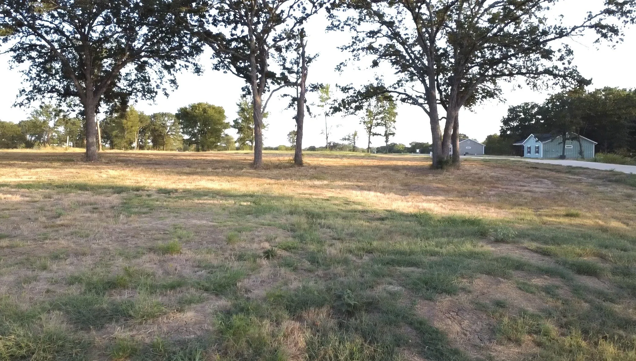 Looking back at your property from the lake