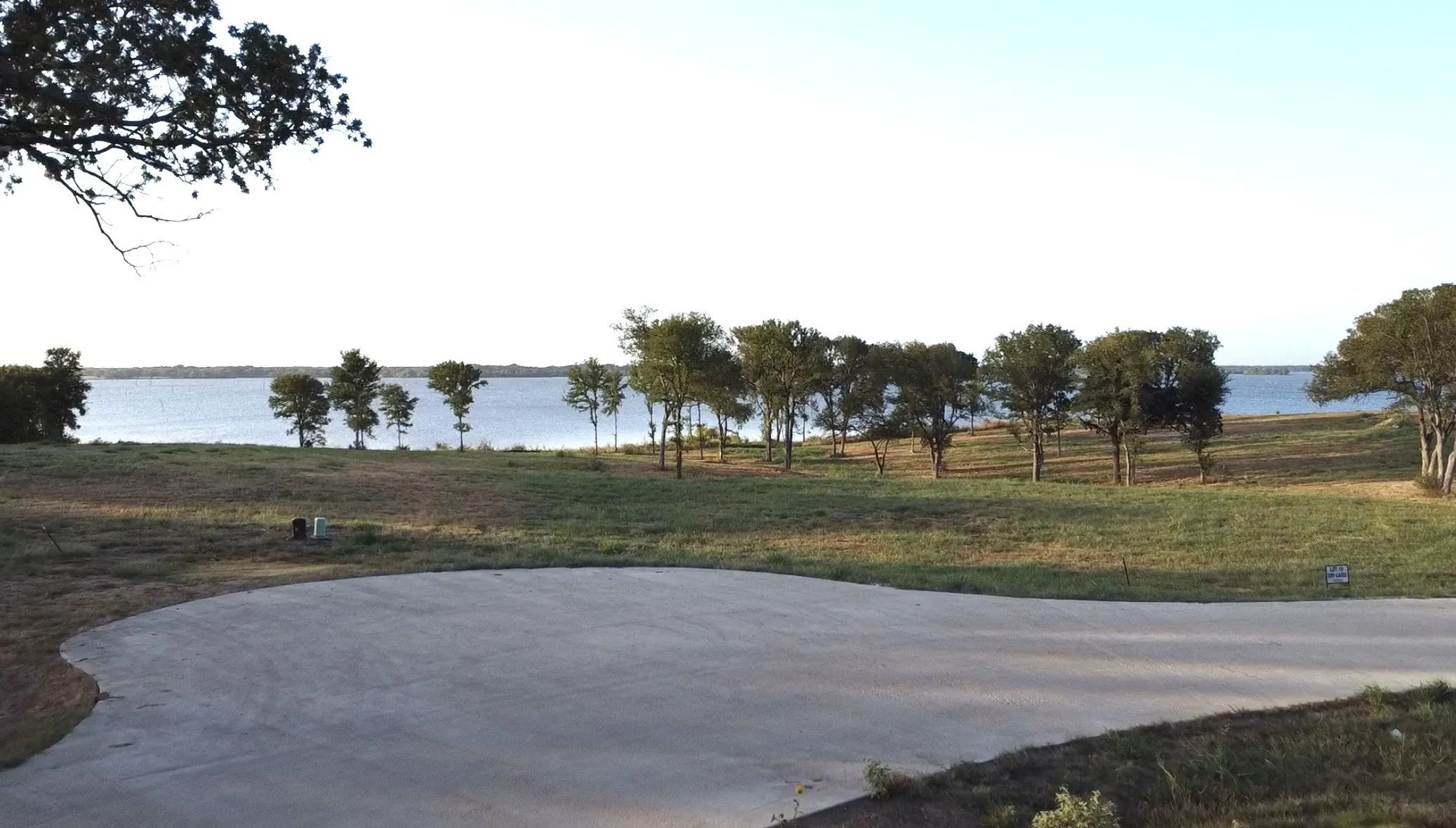 View of Lake from your property