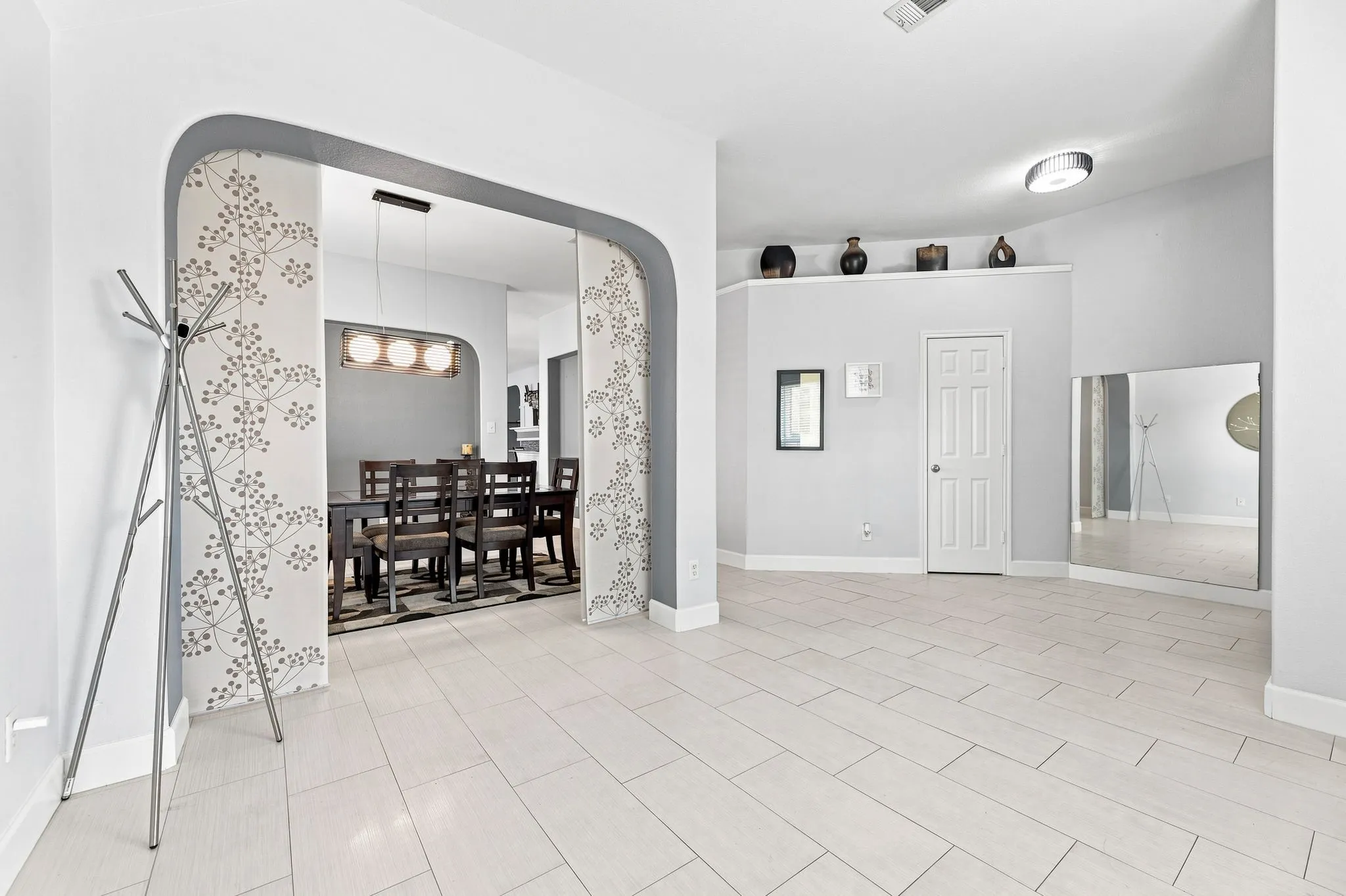 Large living/dining area combination