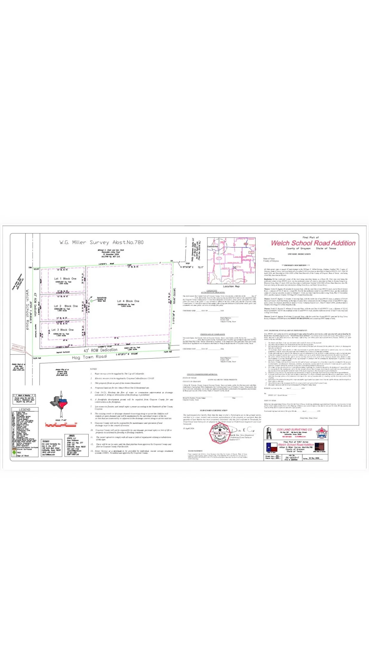 Unimproved Land For Sale in Grayson County , tbd Welch School Road, Collinsville, Texas 76233, 0, 0, Garage spaces, 0 Sqft, built in 0, Price $134,900, mls#21359994, Real Estate Agent in Collinsville, Homes For Sale in Grayson county, Homes For Sale in Collinsville, Realtor in Collinsville Texas, Real Estate Brokerage Independent Realty Texas, Luminita Cordes Realtor