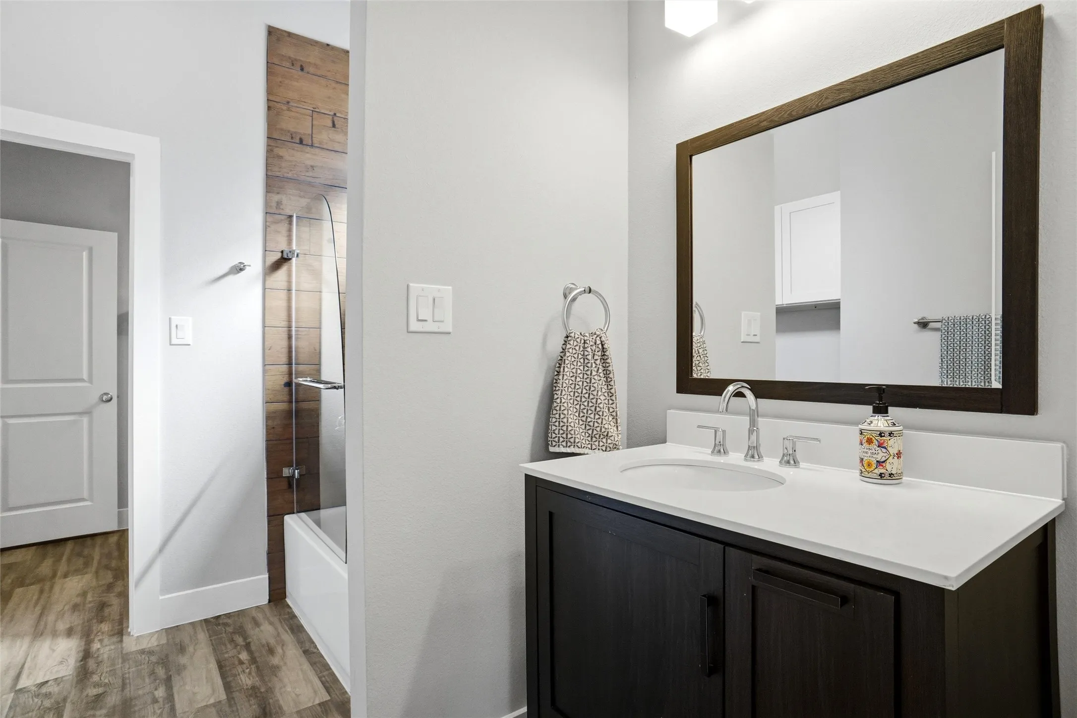 This is the bathroom to the 2nd Primary ensuite.