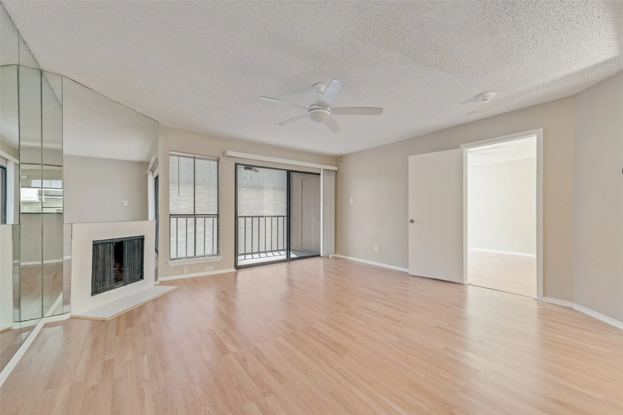 Living Room with Fireplace