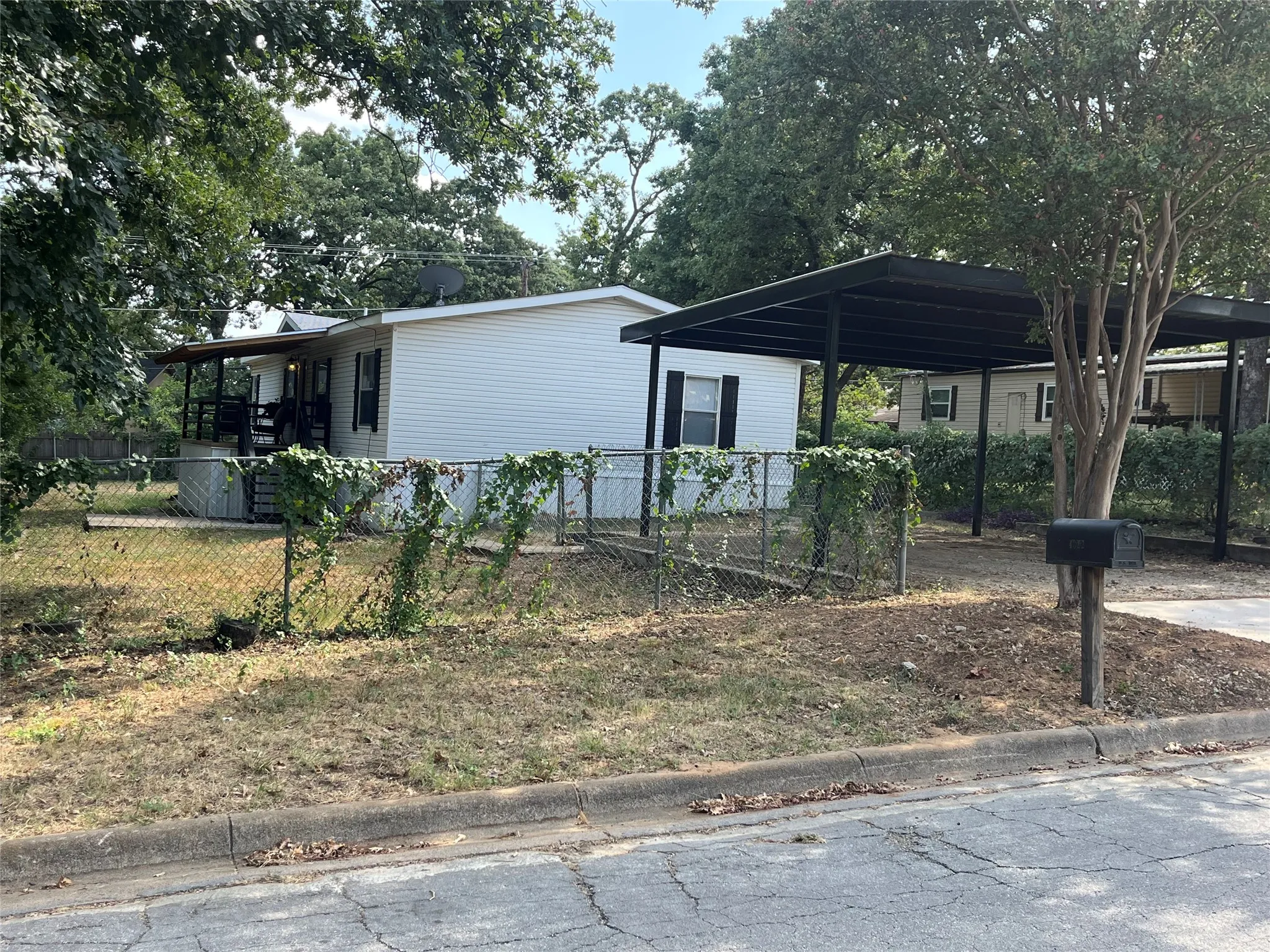 Street View of Side/Front of Home