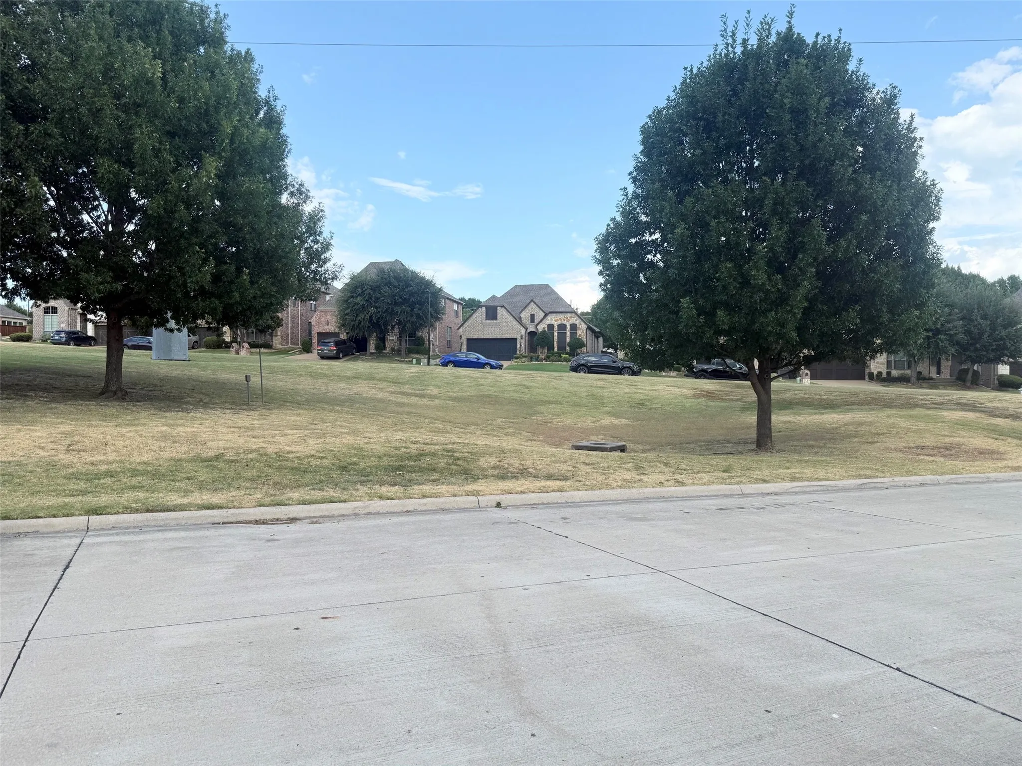 Greenbelt across the street