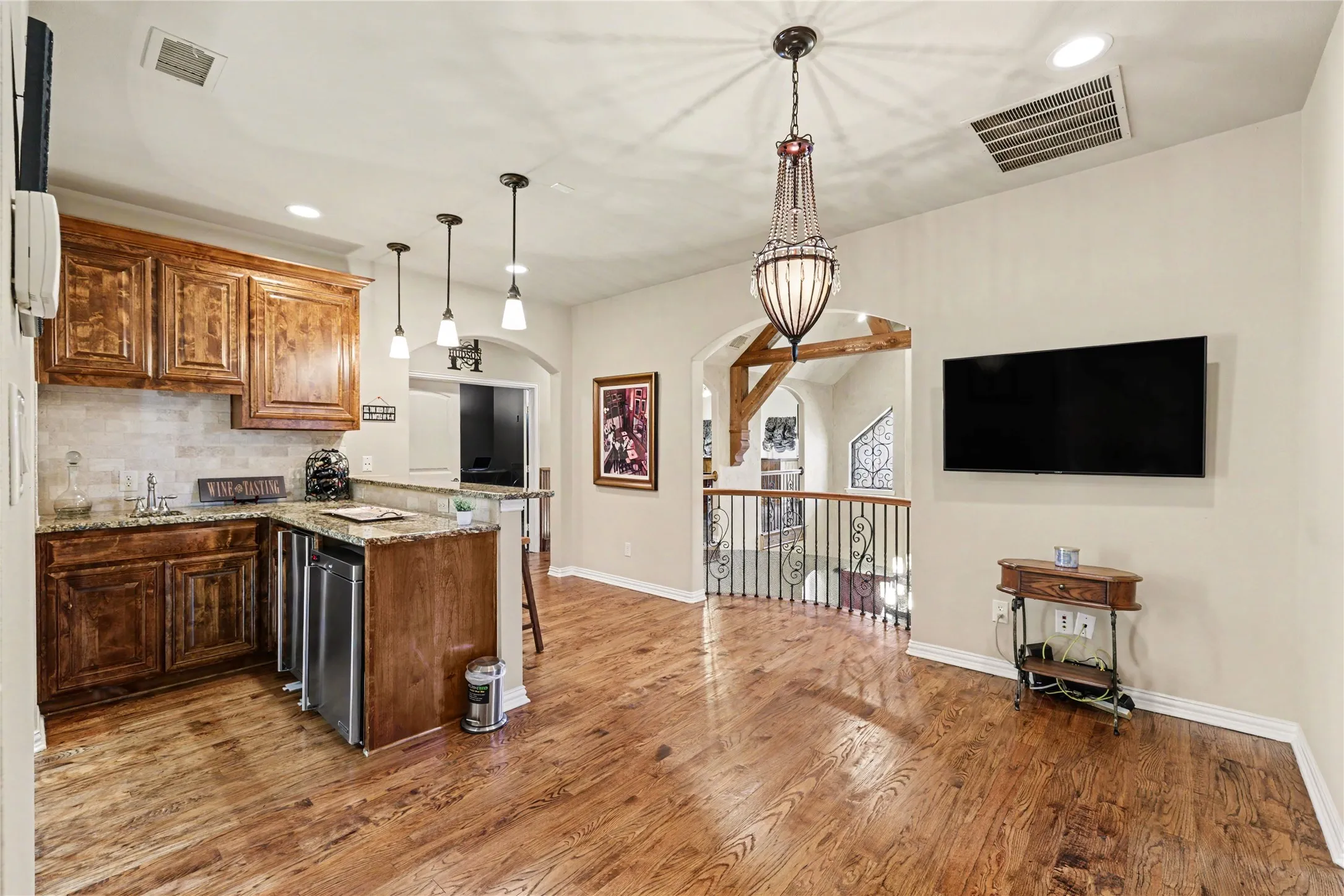 Wet Bar in Game Room