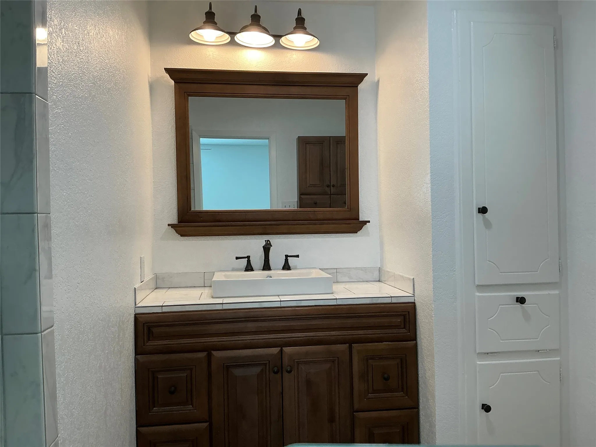 Master bathroom vanity
