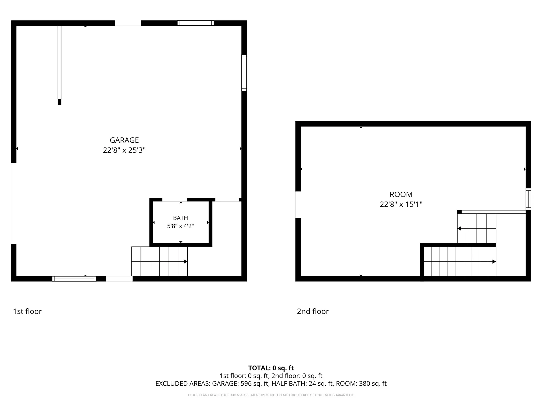2-story Barn floorplan