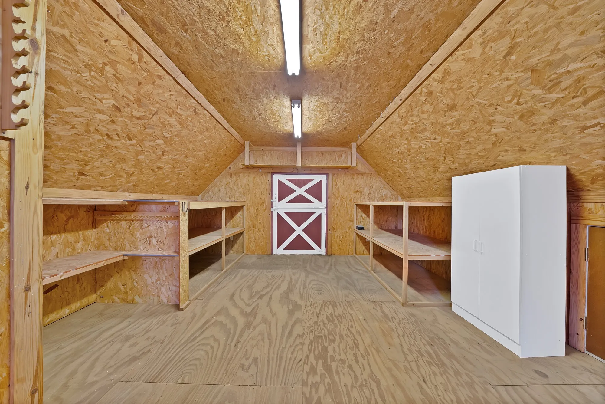 2nd floor Barn for extra storage or hobby space.