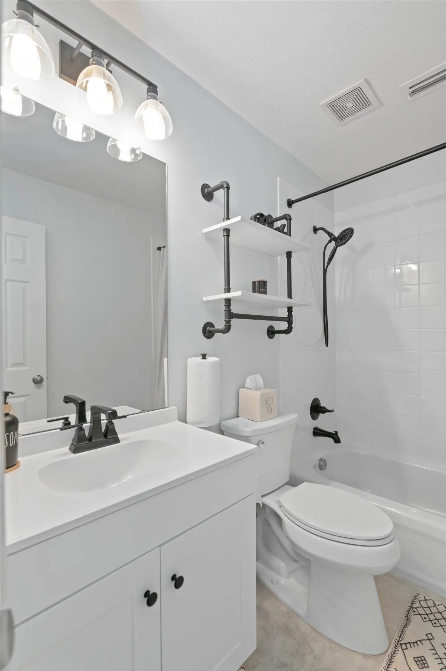 2nd of 2 bathrooms upstairs