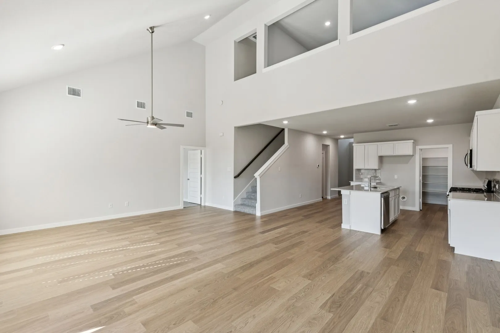 Open Floor Plan in the Winters home plan by Trophy Signature Homes – REPRESENTATIVE PHOTO