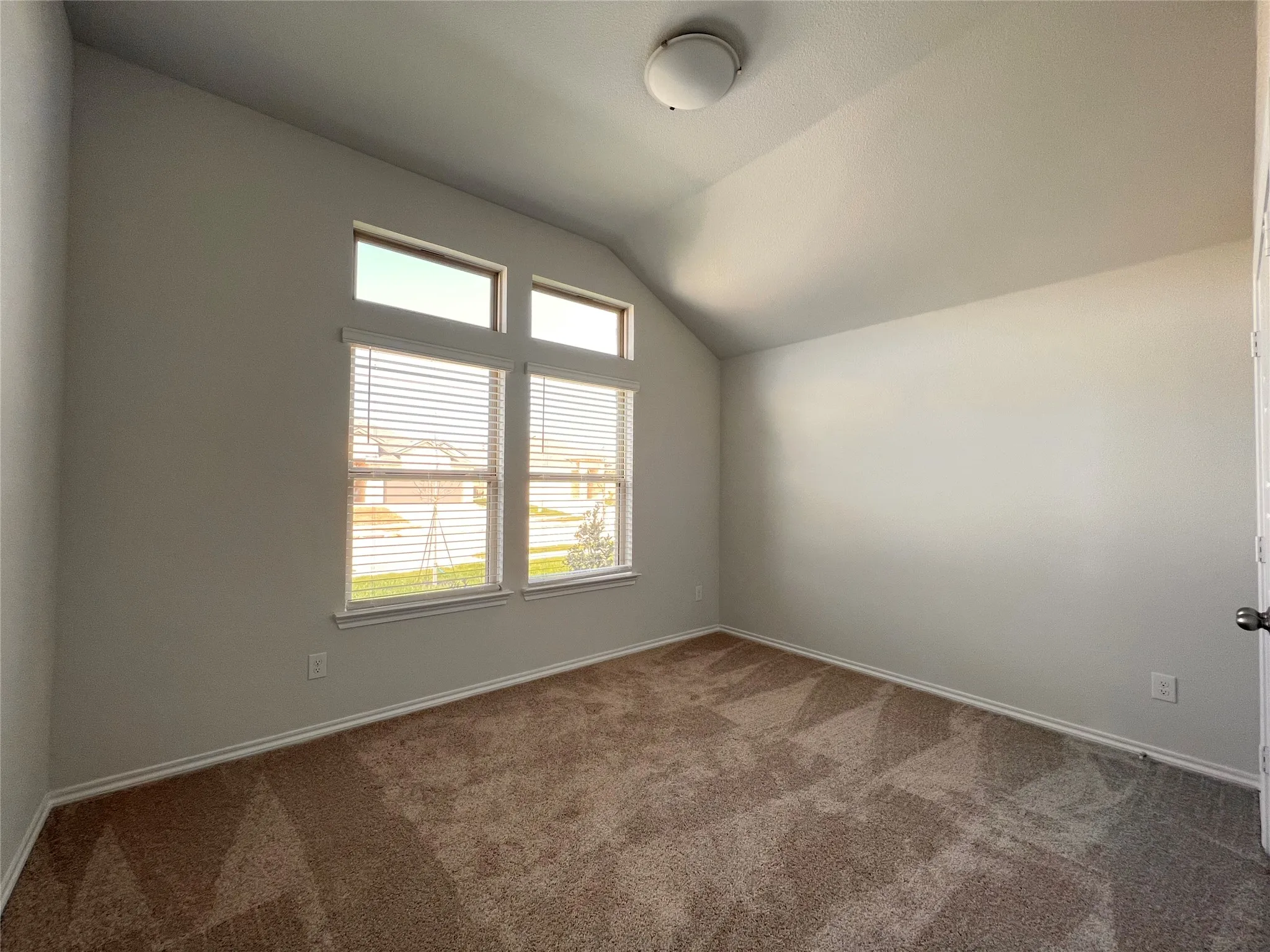 Front bedroom with double windows.