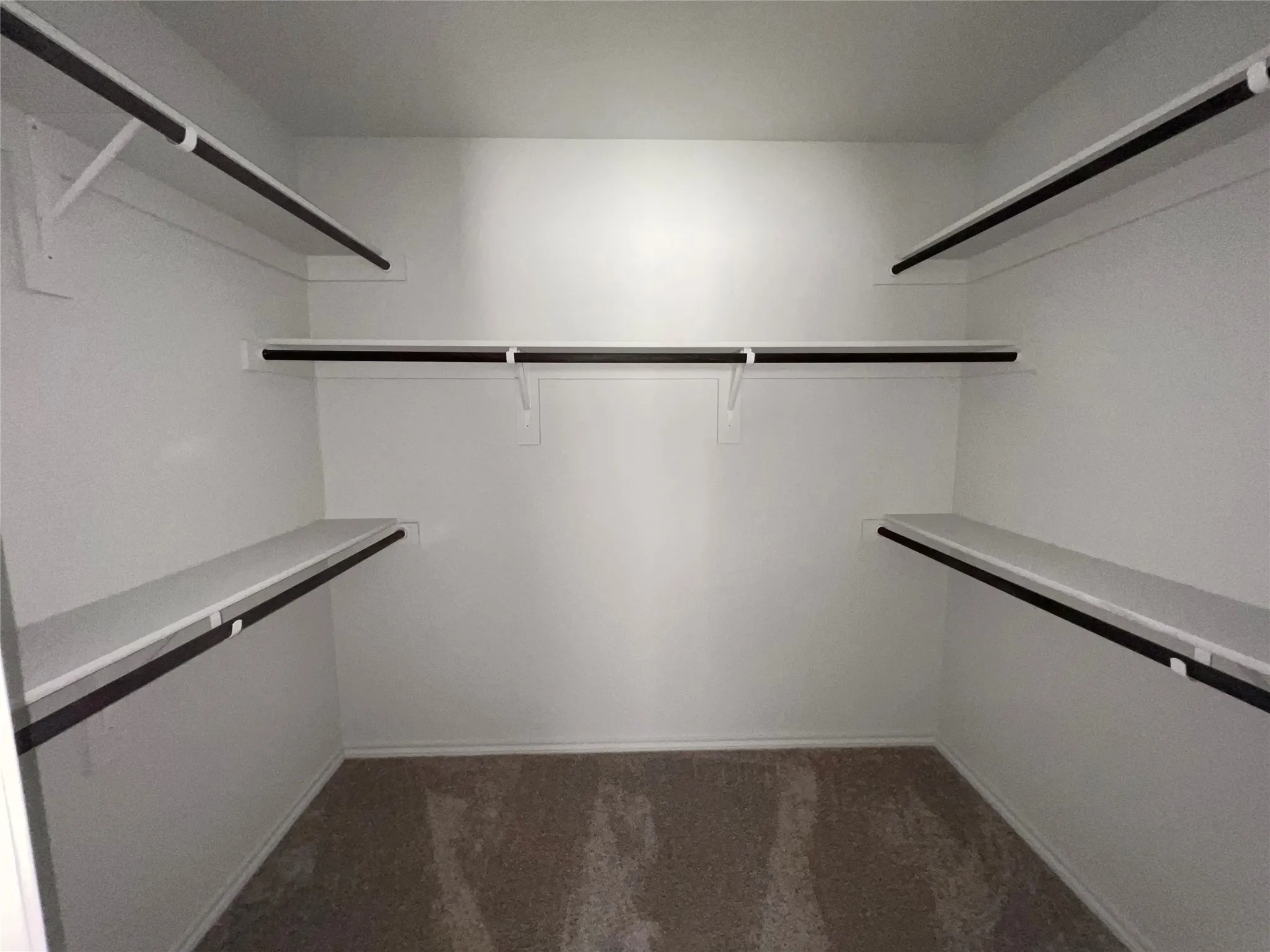 Primary closet back wall.