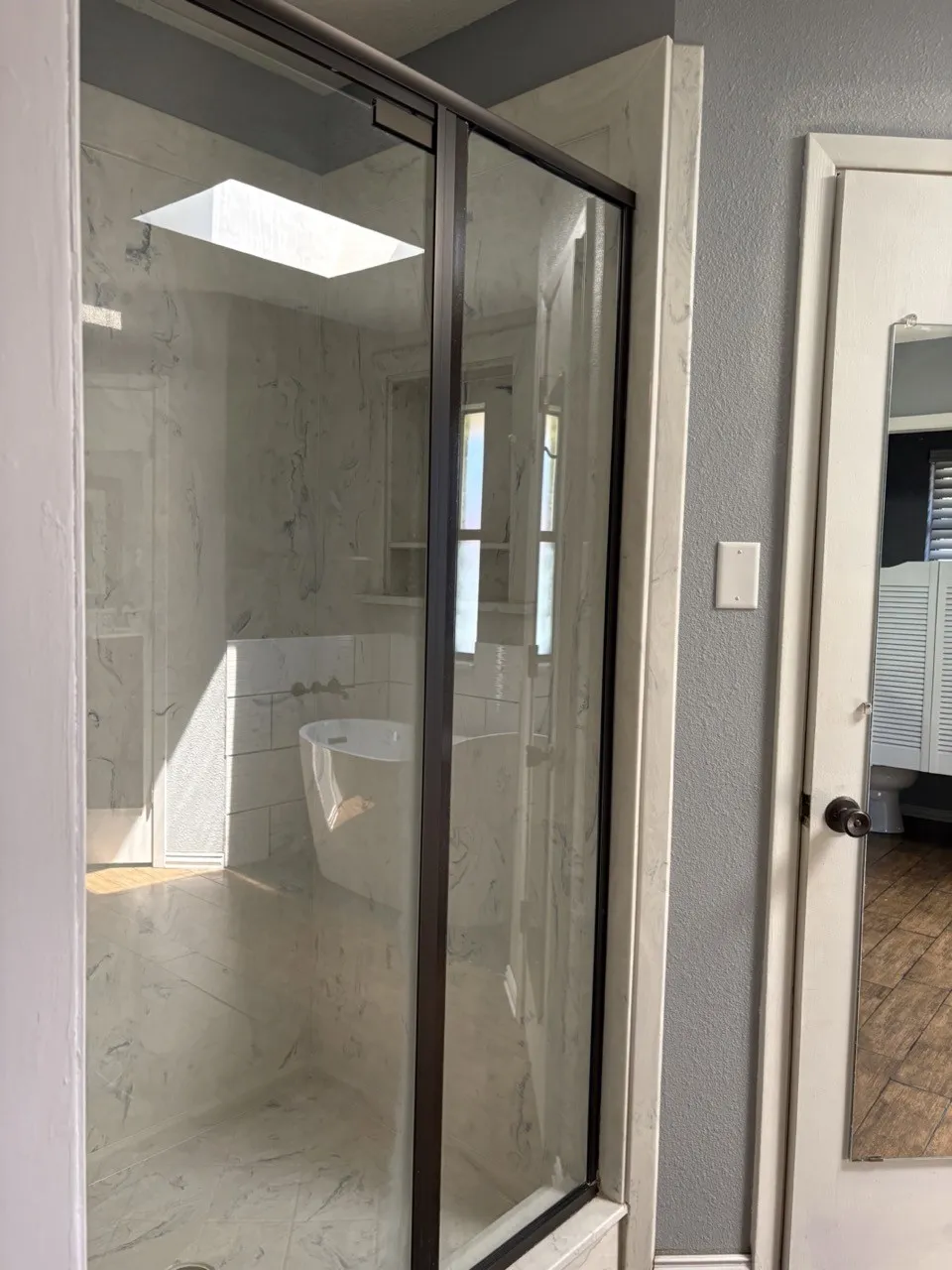 Master bathroom shower