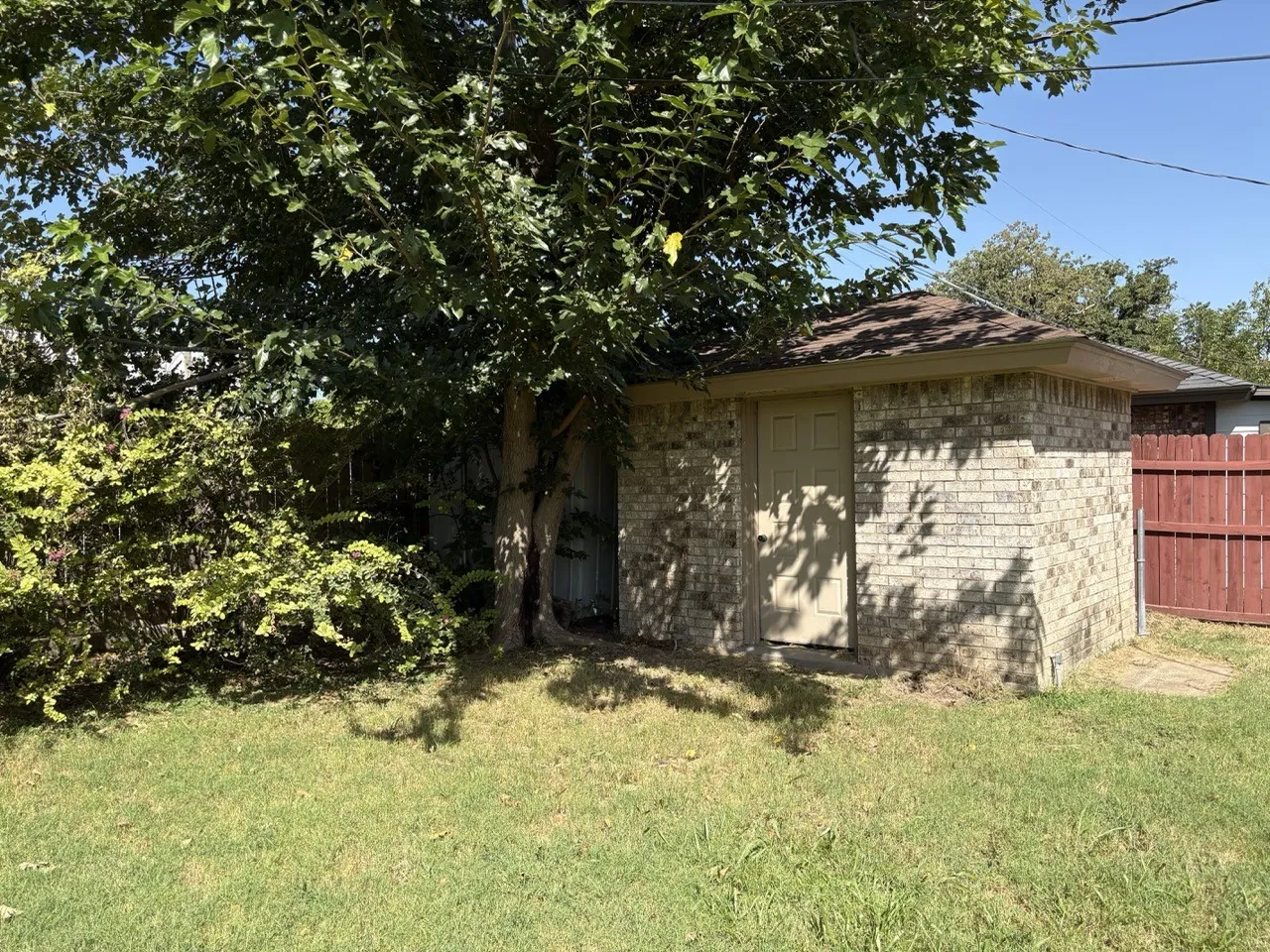 Backyard Storage Building