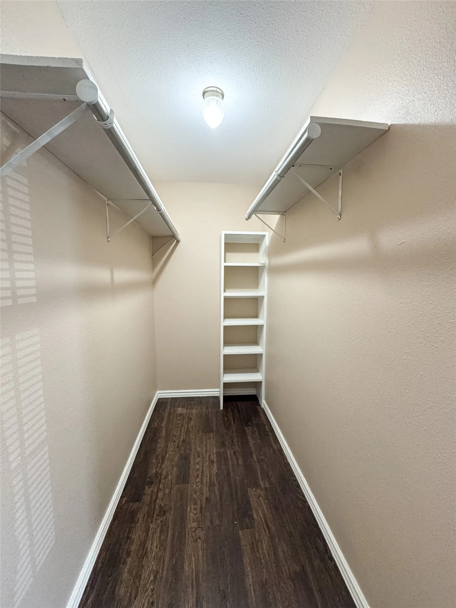 closet in primary bedroom