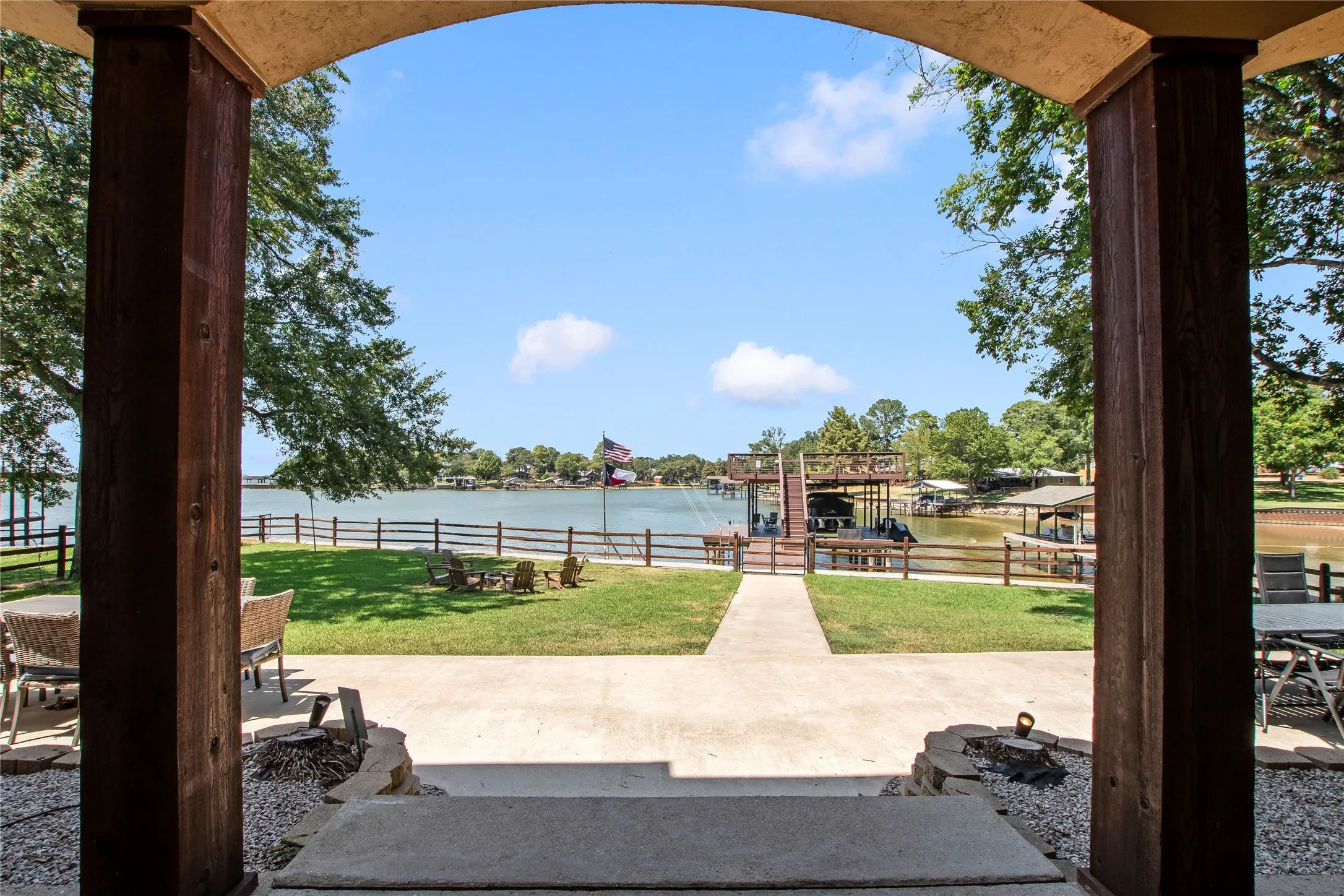 Patio view
