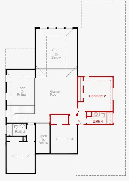 Shepard Second Floor 5th bed