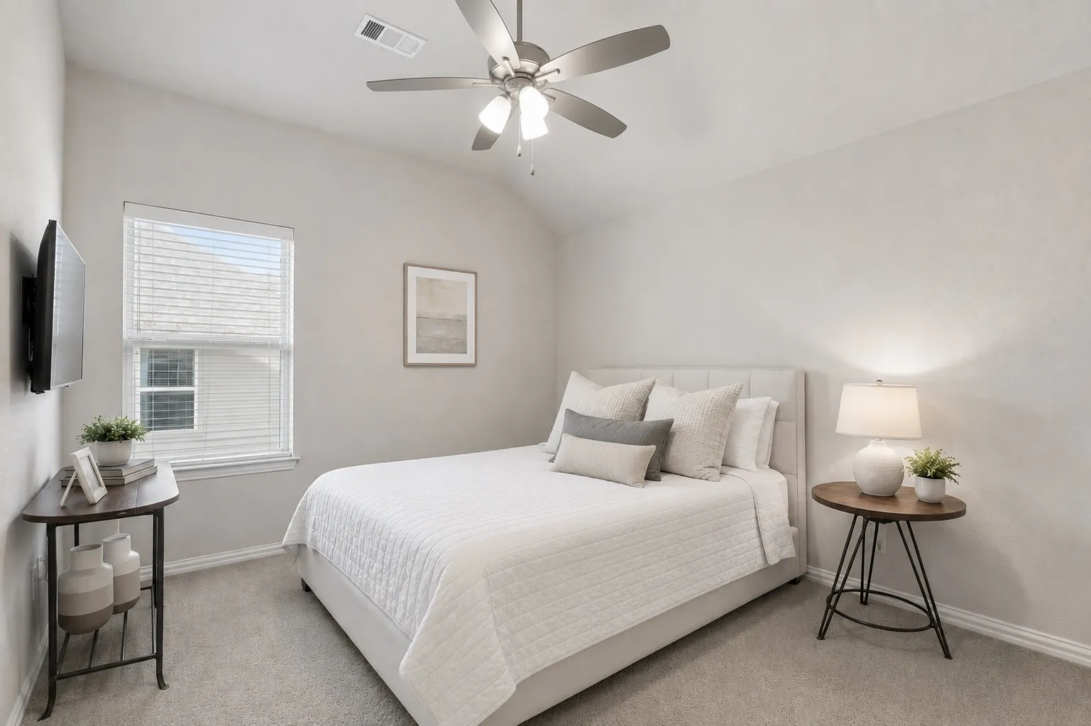 Upstairs Bedrooms Feature Split Bath and Walk-In Closets