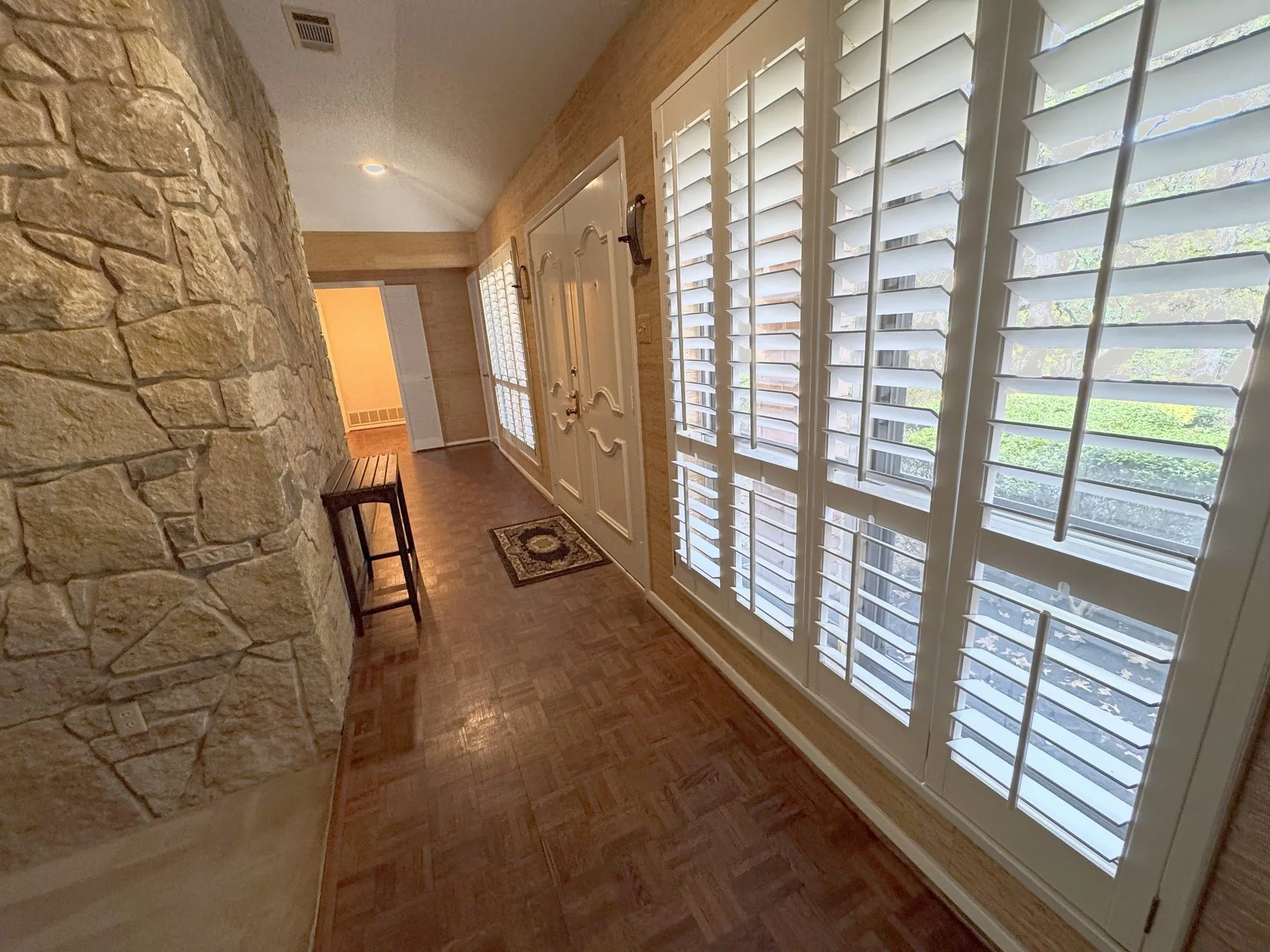 Foyer from front entry
