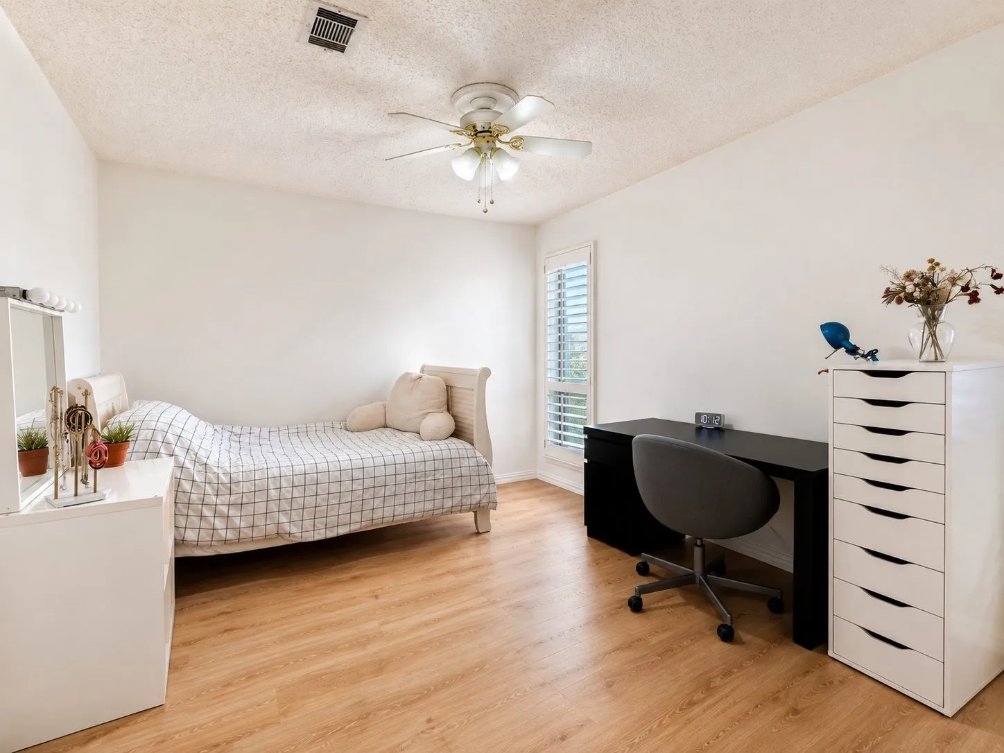 Bedroom #3 with walk-in closet